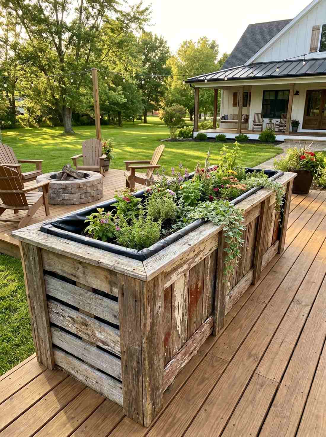 reclaimed wood character