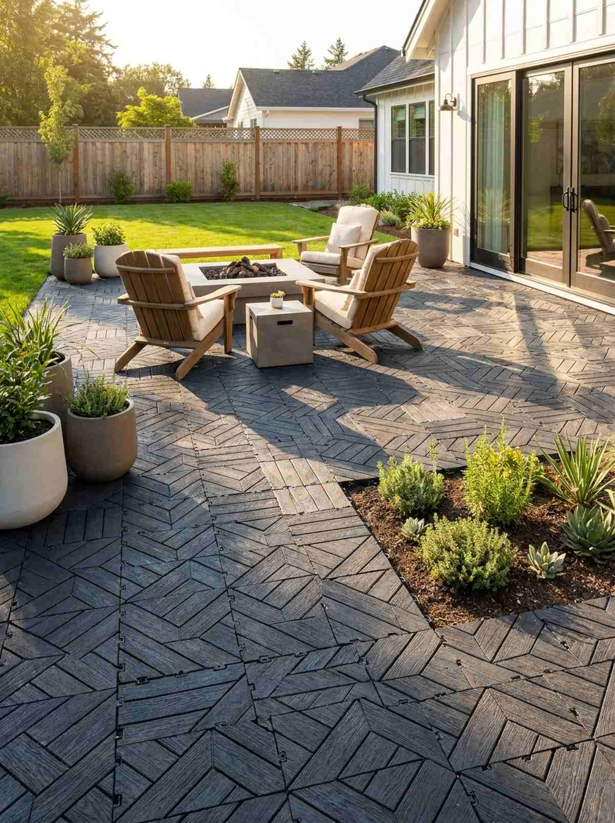 recycled plastic pavers