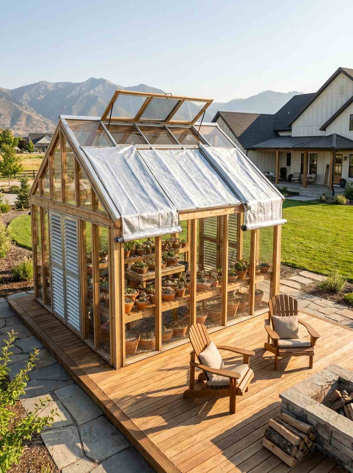 alpine house greenhouse
