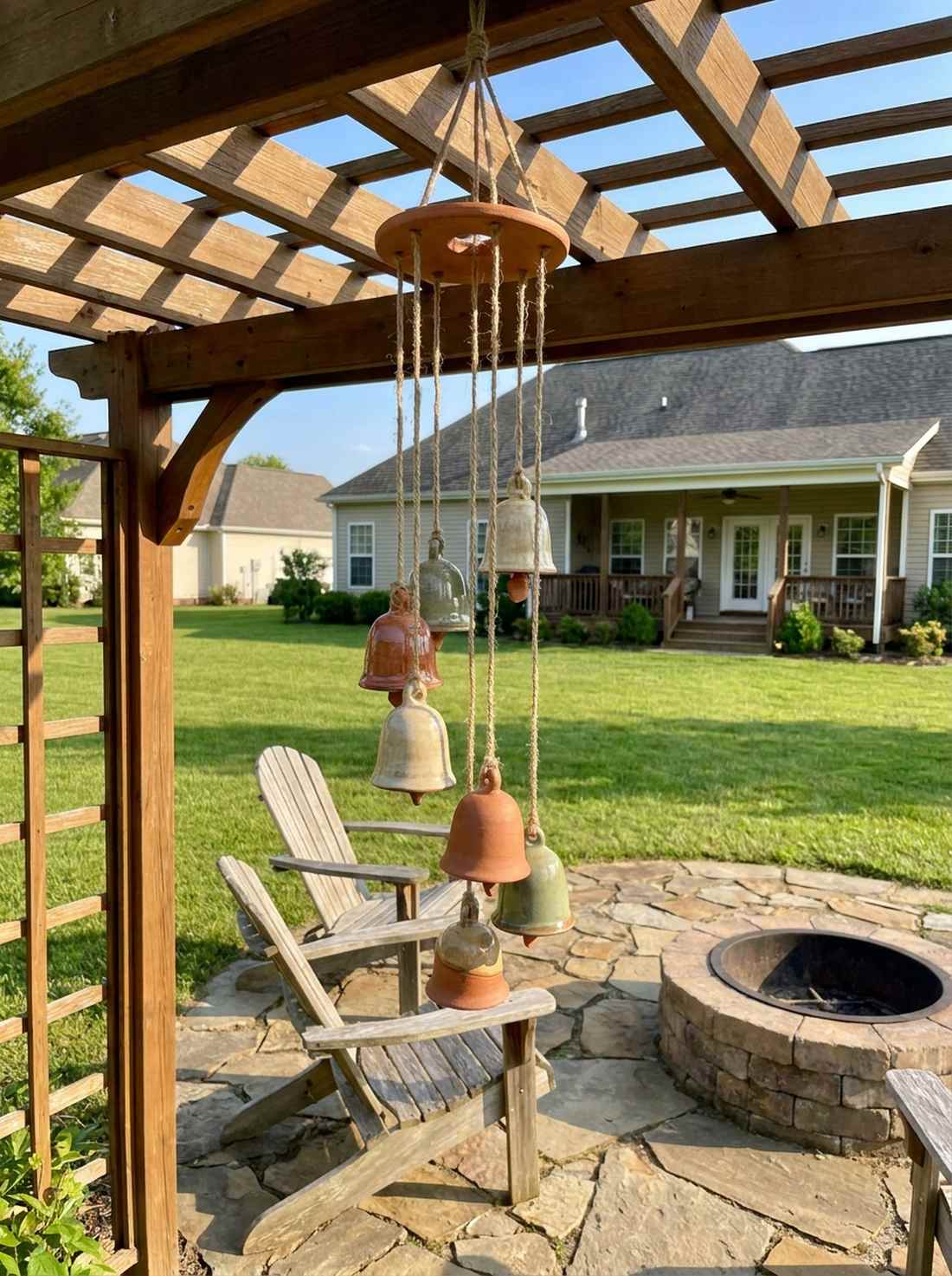 ceramic wind chimes