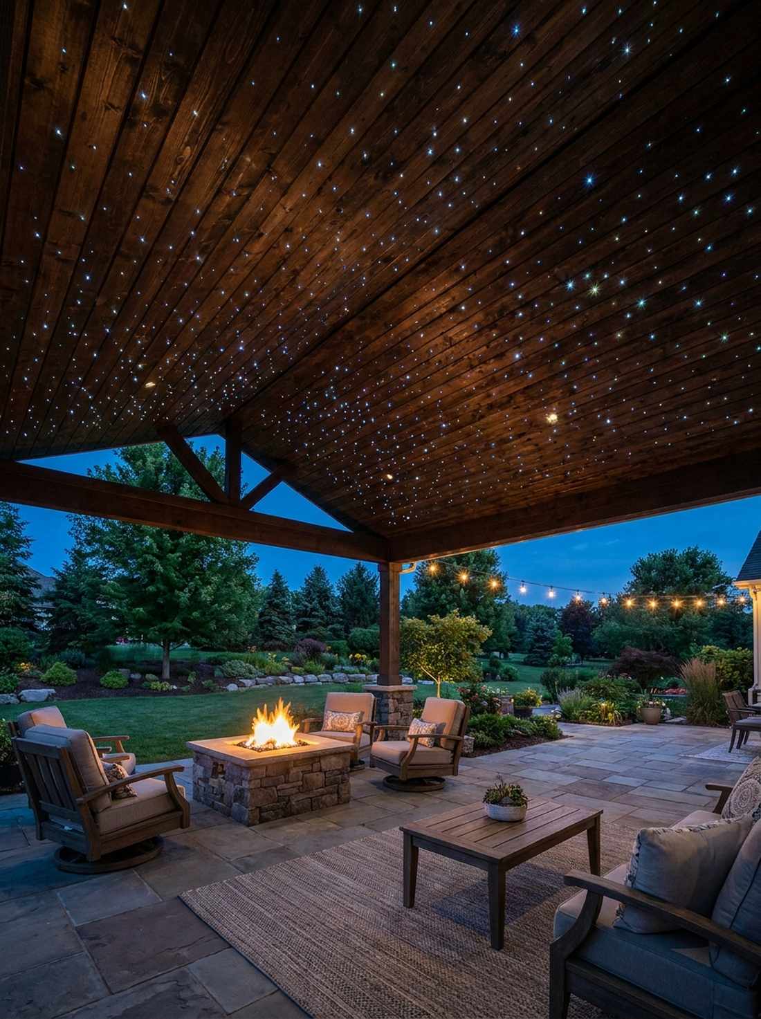 fiber optic star wall displays