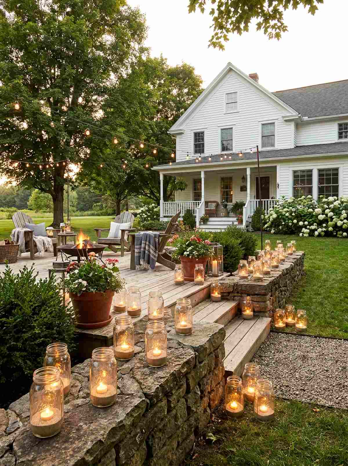 mason jar luminaries