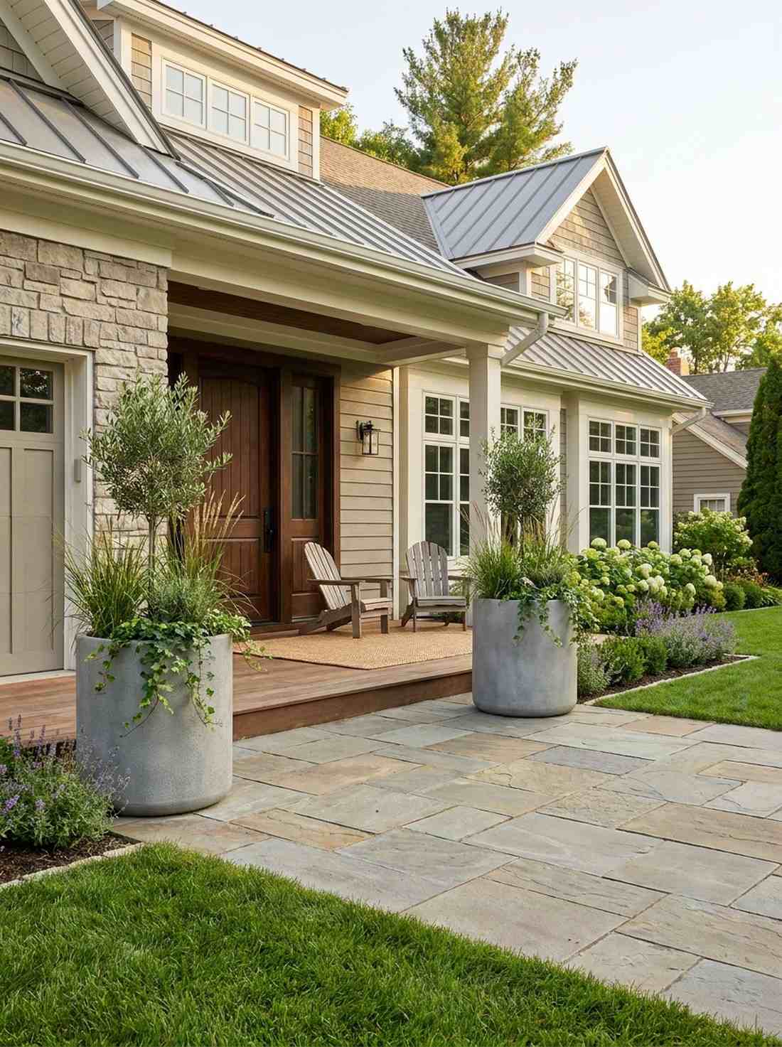 oversized statement planters