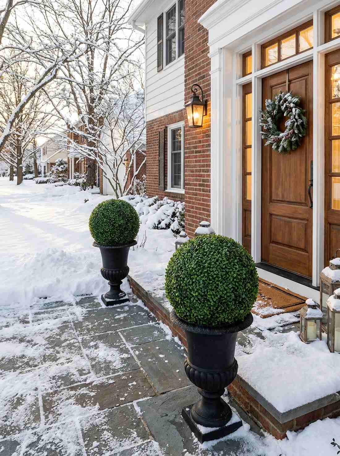 topiary ball arrangements