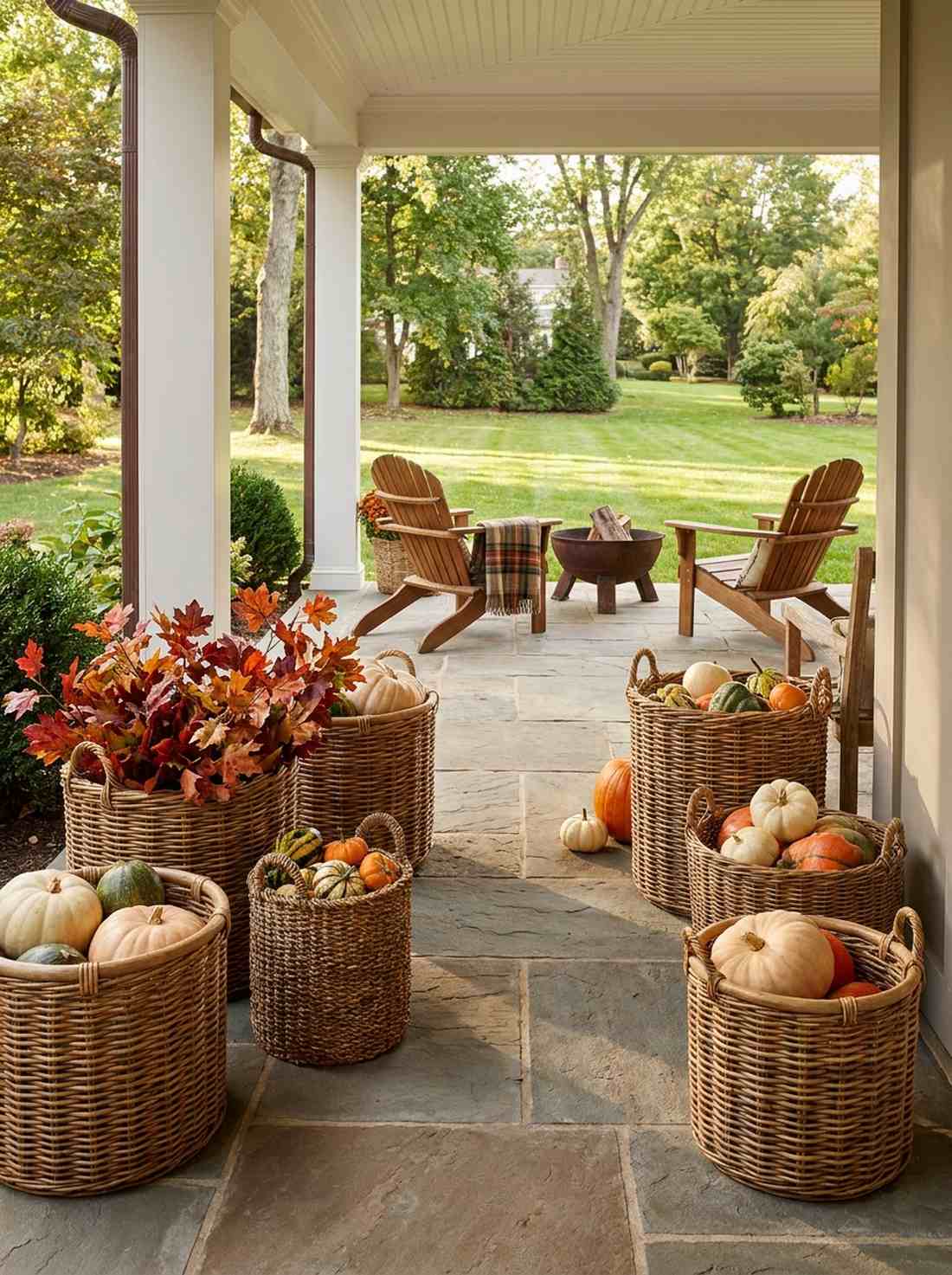 woven basket collection
