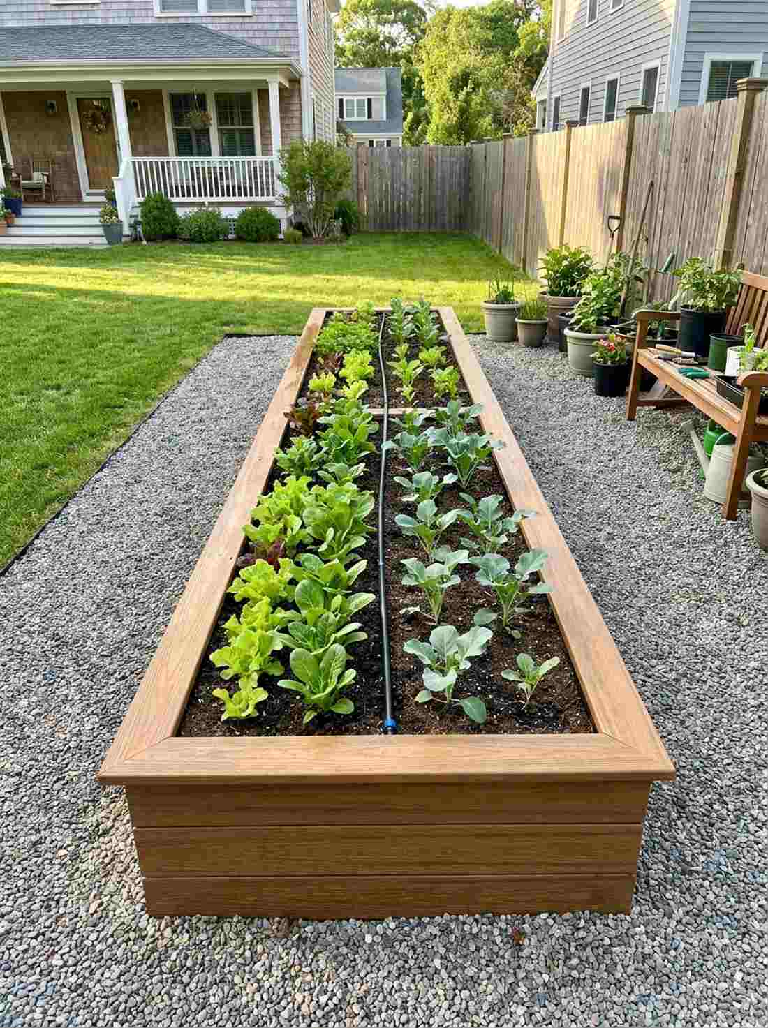 double row production bed