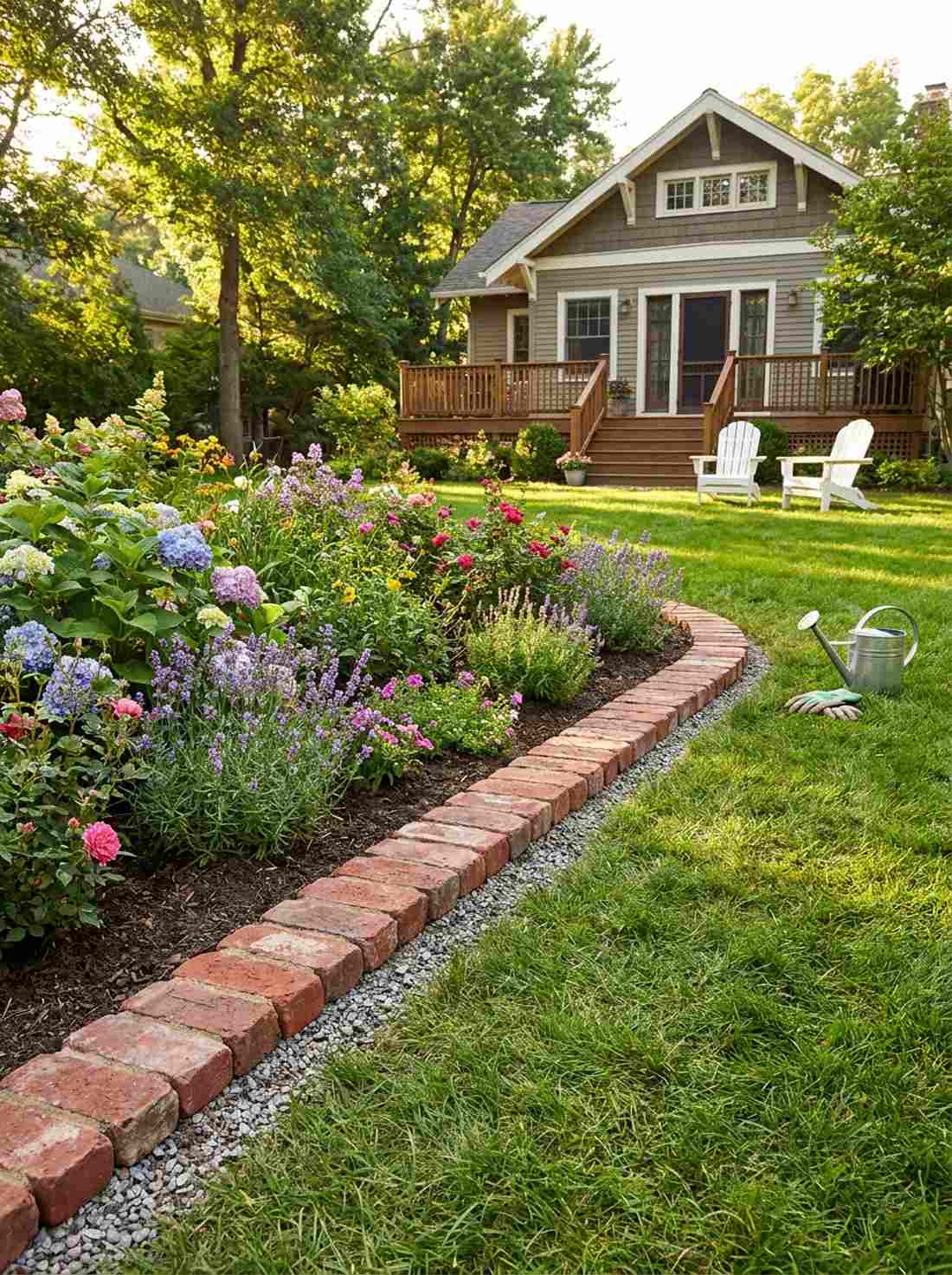 dry lay horizontal edging