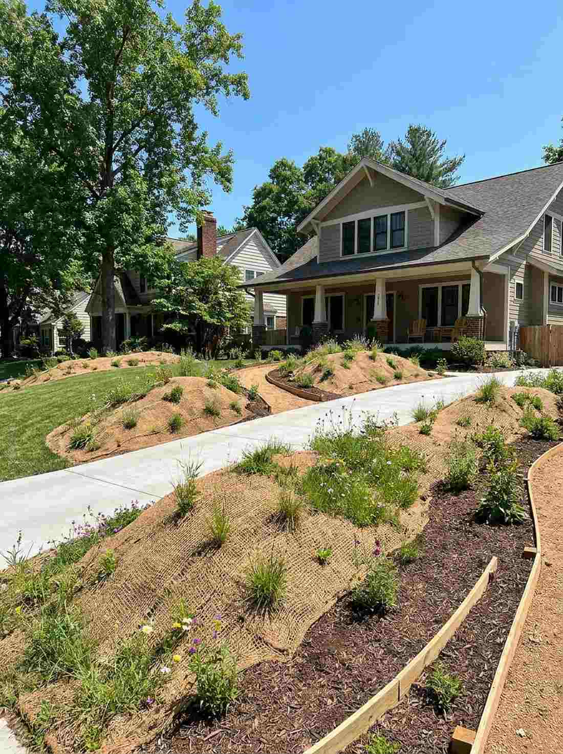 gradual berm integration