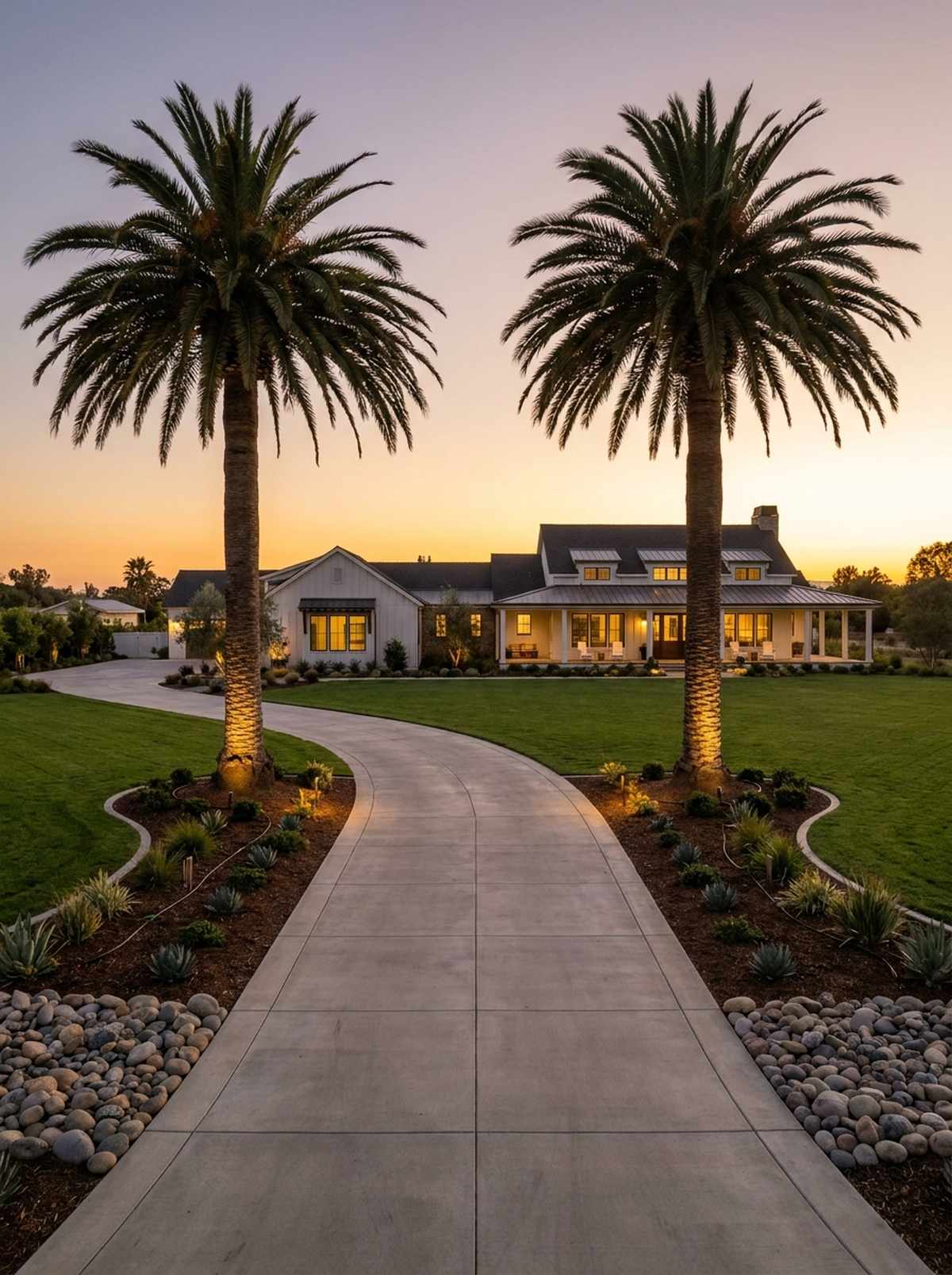 mexican fan palm skyline statement