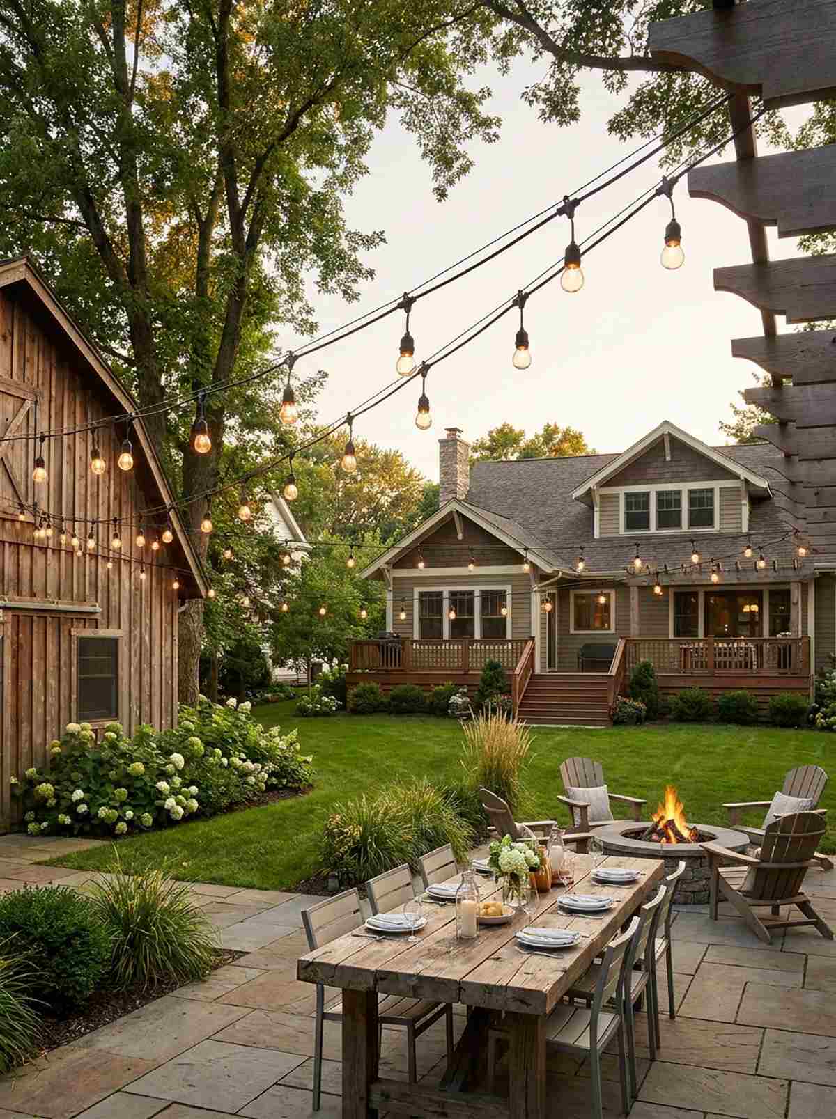 zig zag string light pattern