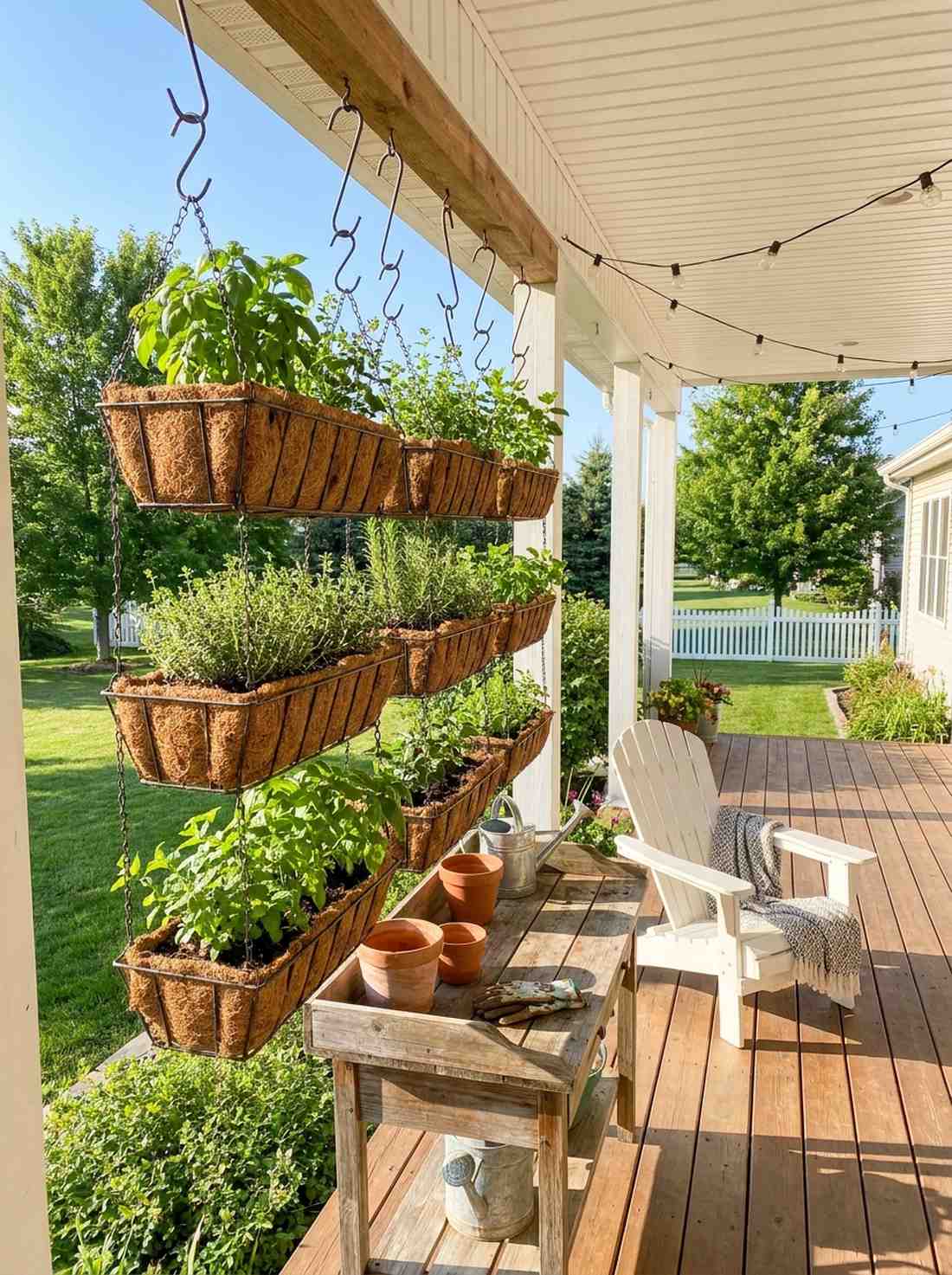 berry basket herb collection