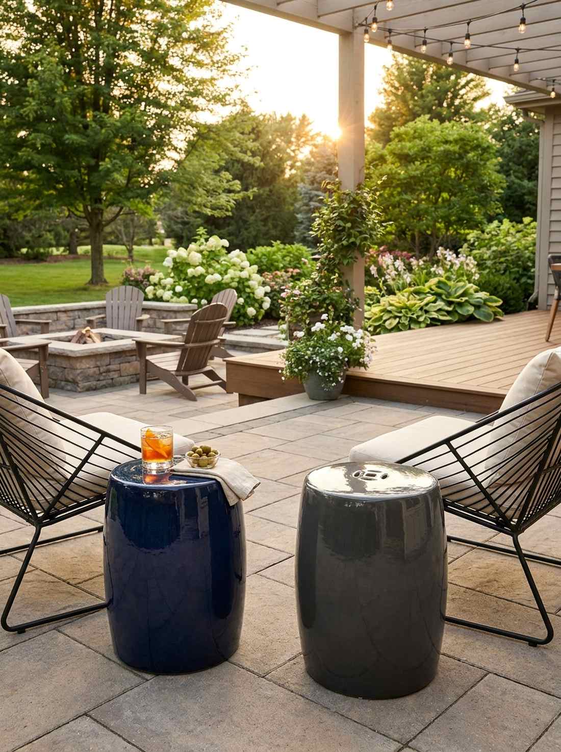 ceramic garden stools