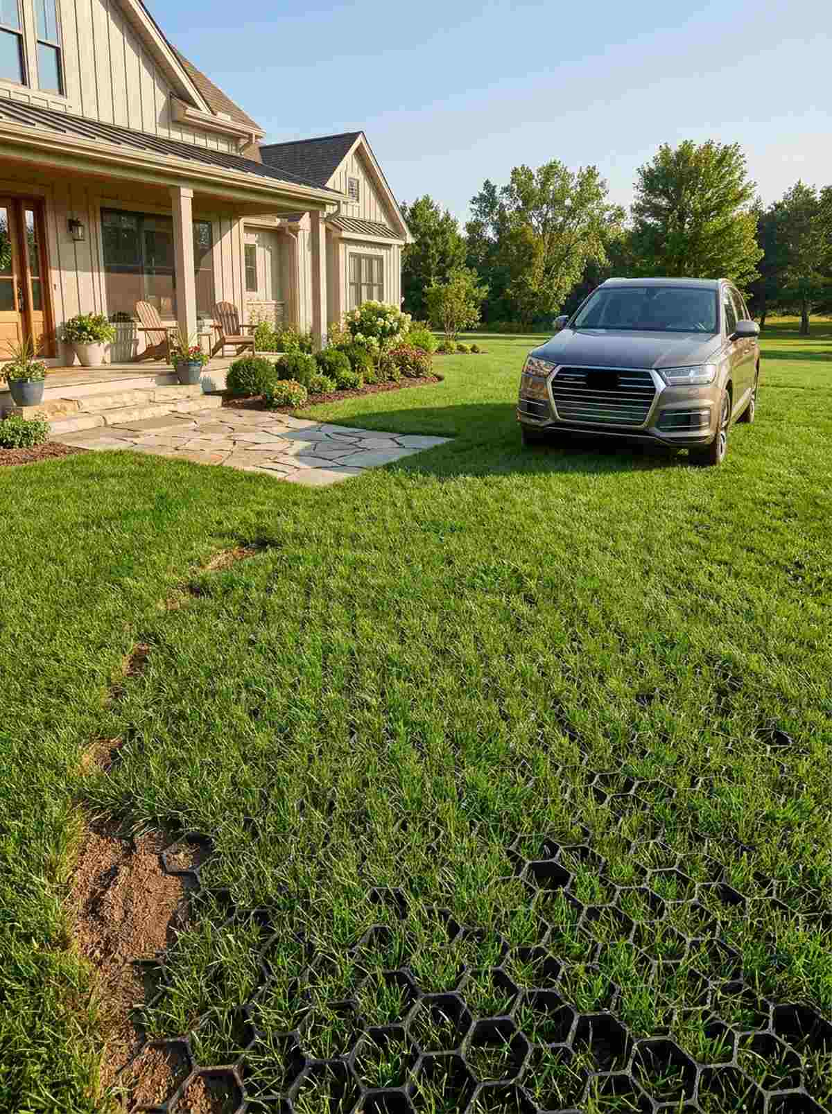 permeable grid system