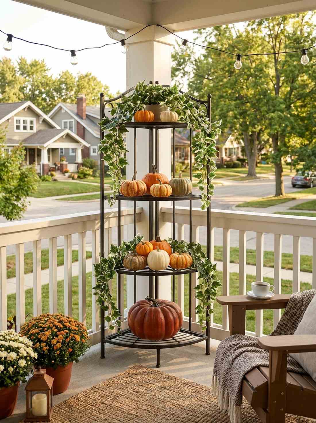 tiered planter stand