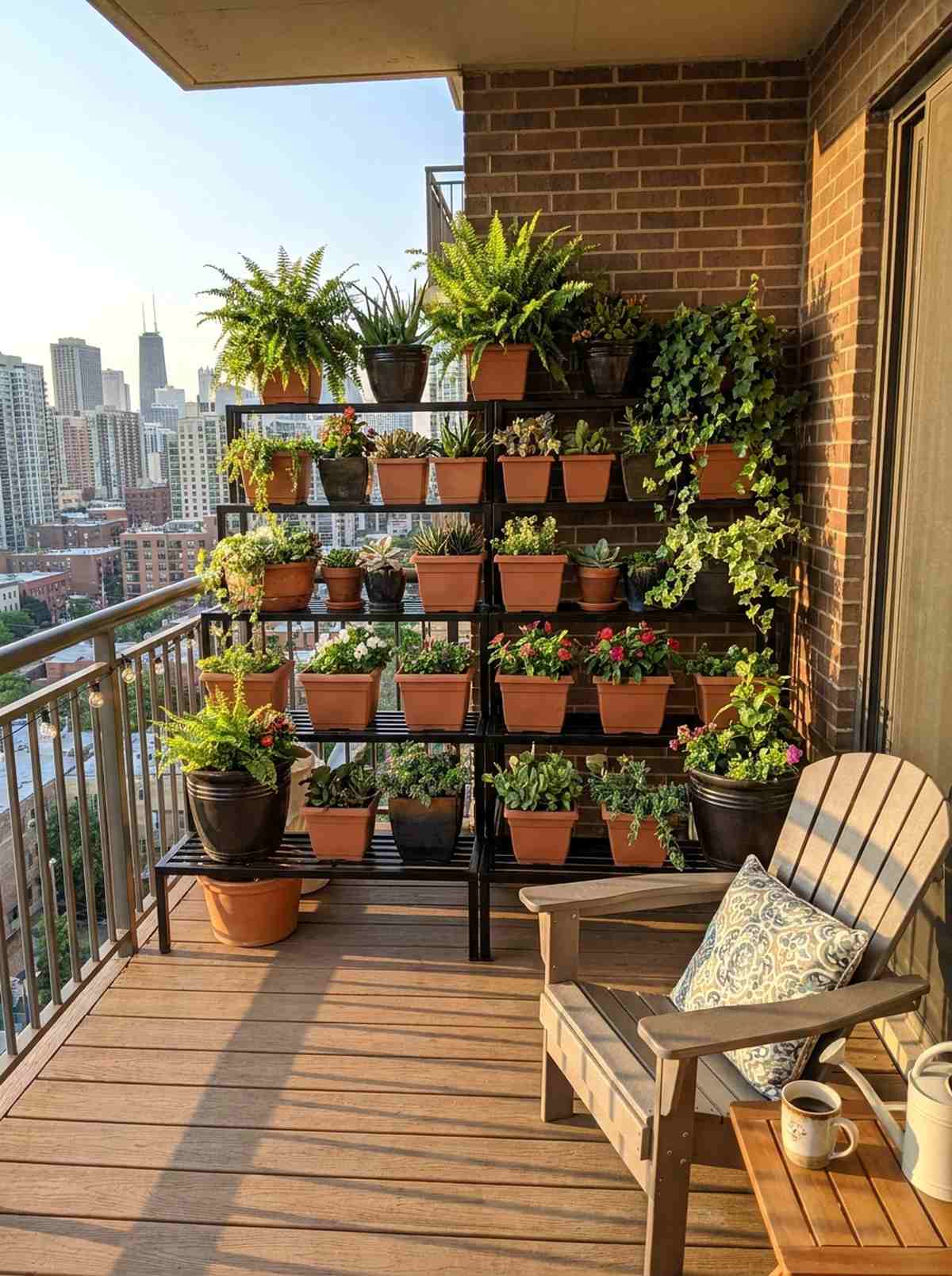tiered stadium setup