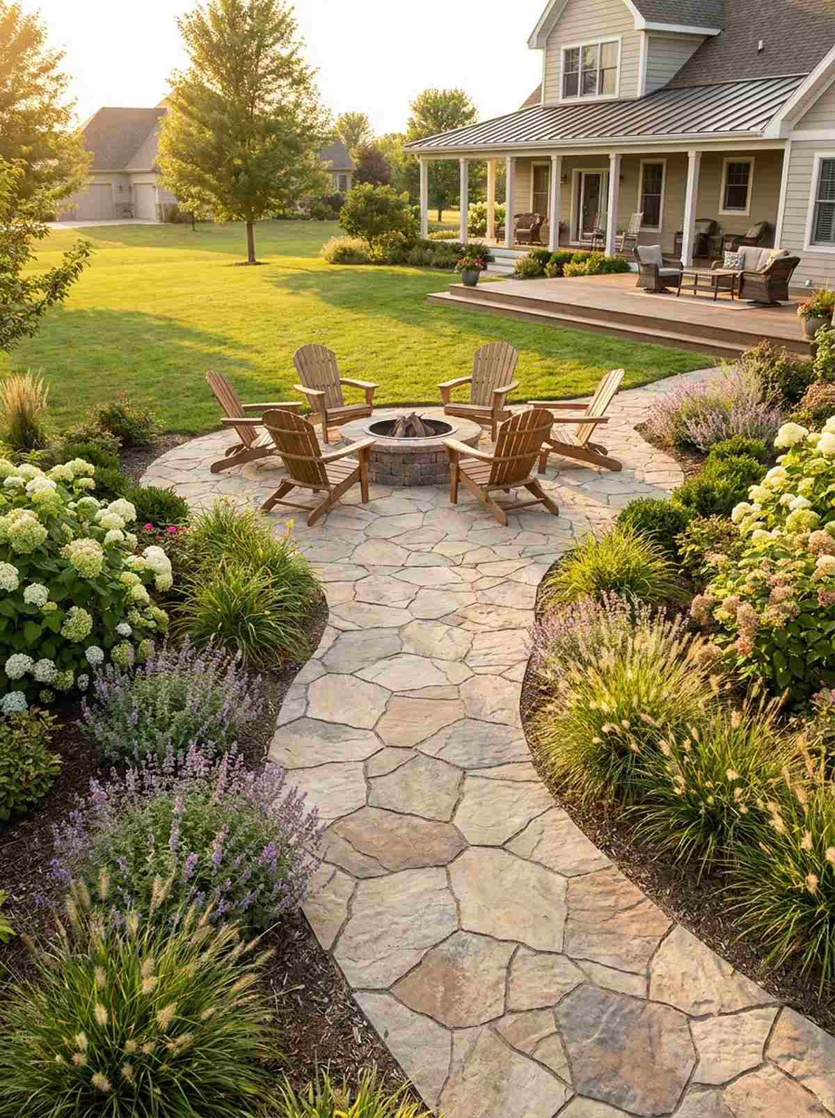 flagstone style pavers
