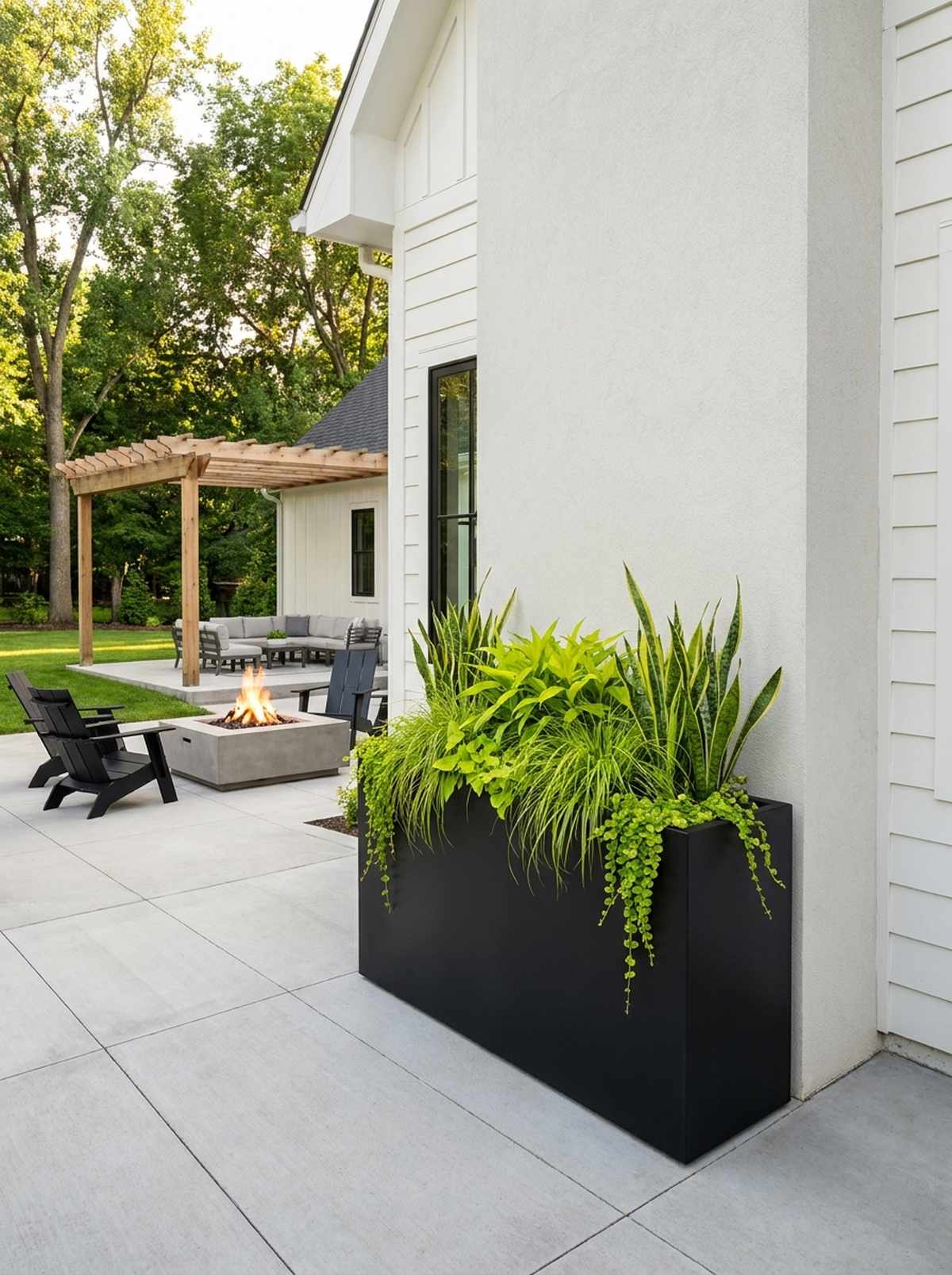 matte black modern sophistication