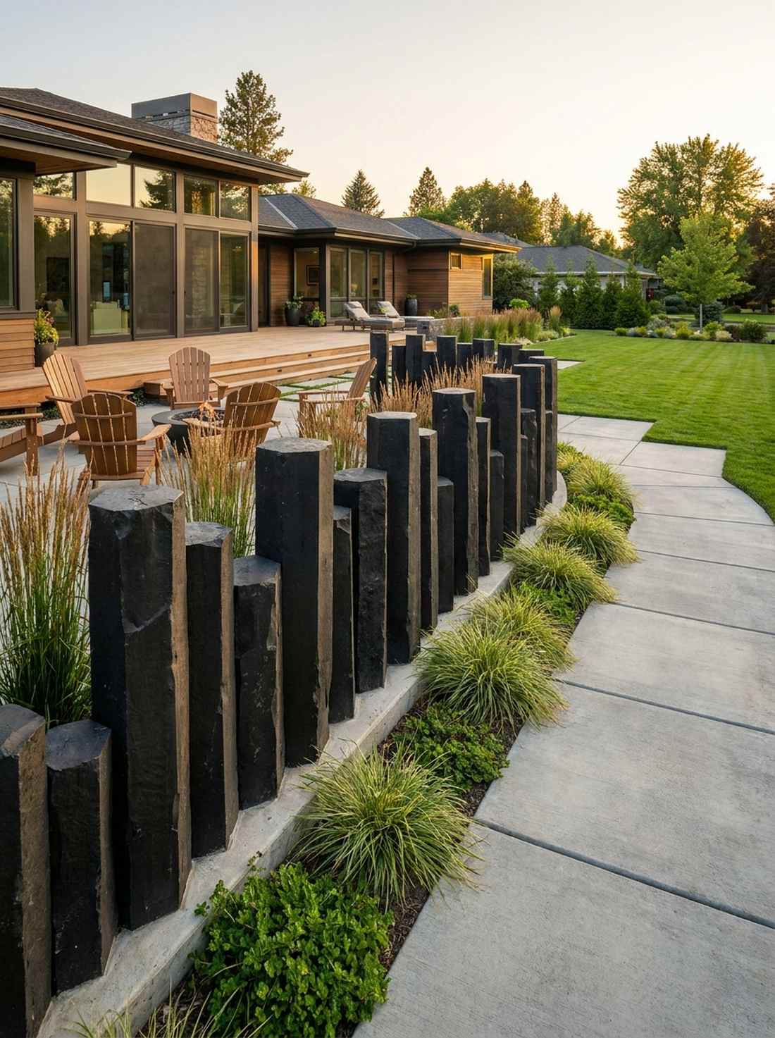 basalt column borders