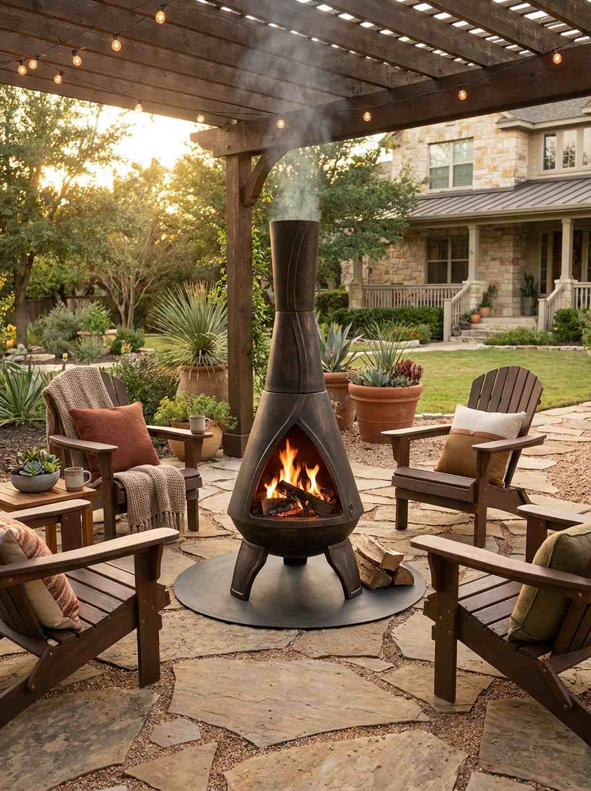 chiminea accent piece