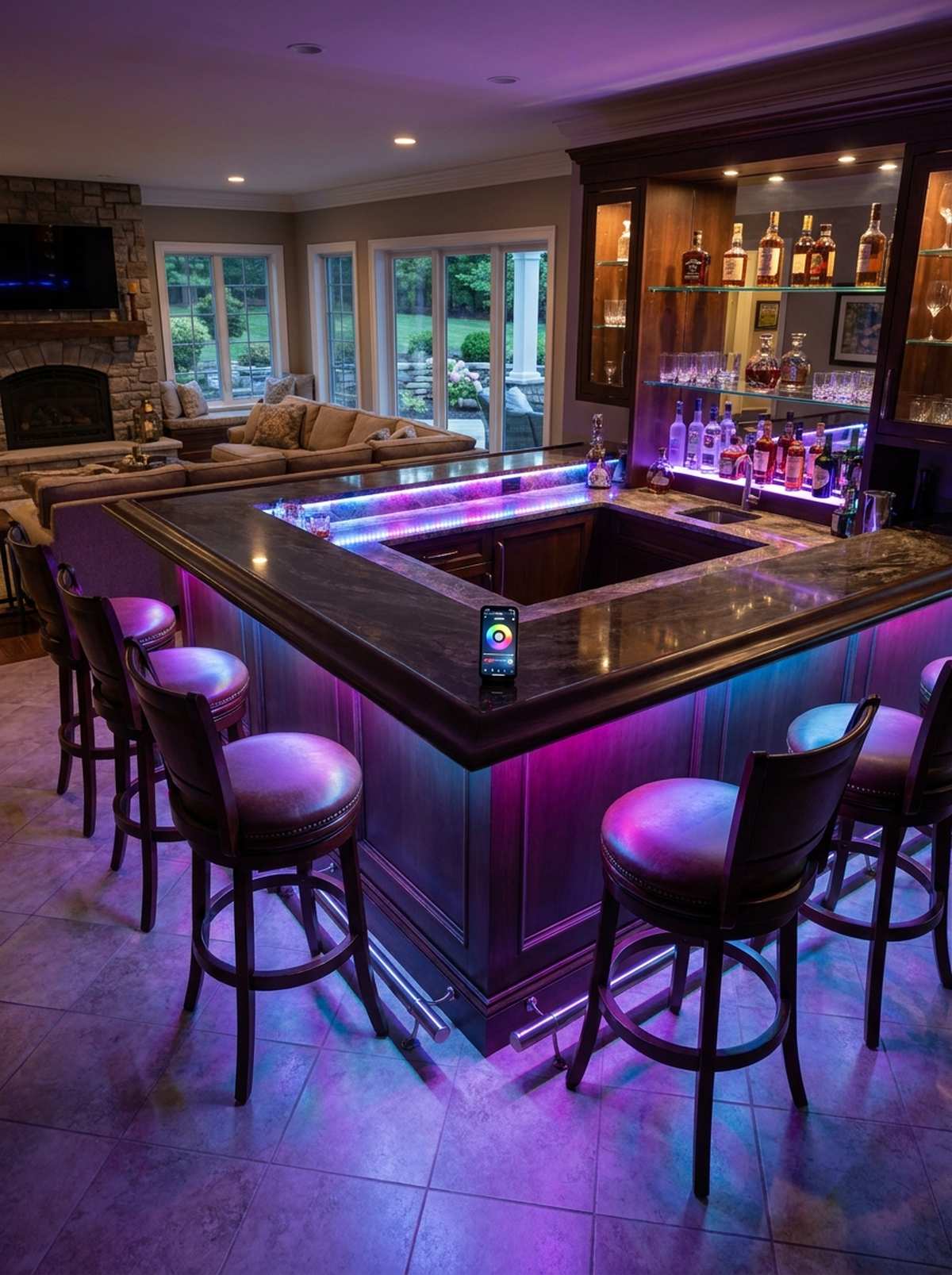 color changing led strips