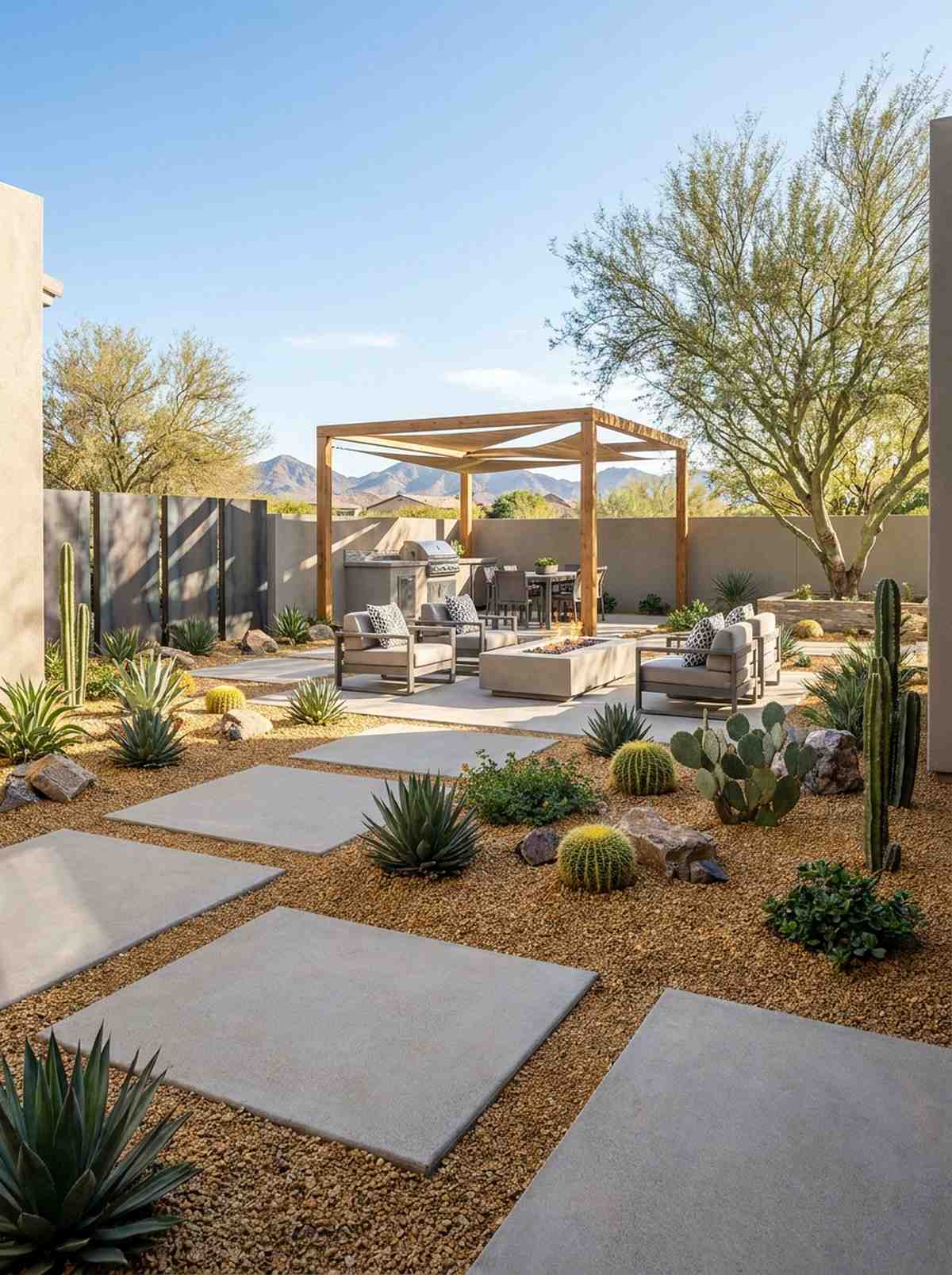 gravel mulch integration