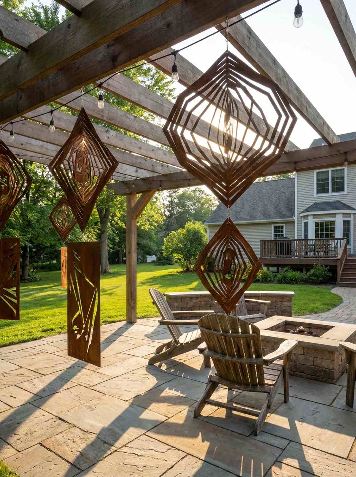 metal garden art