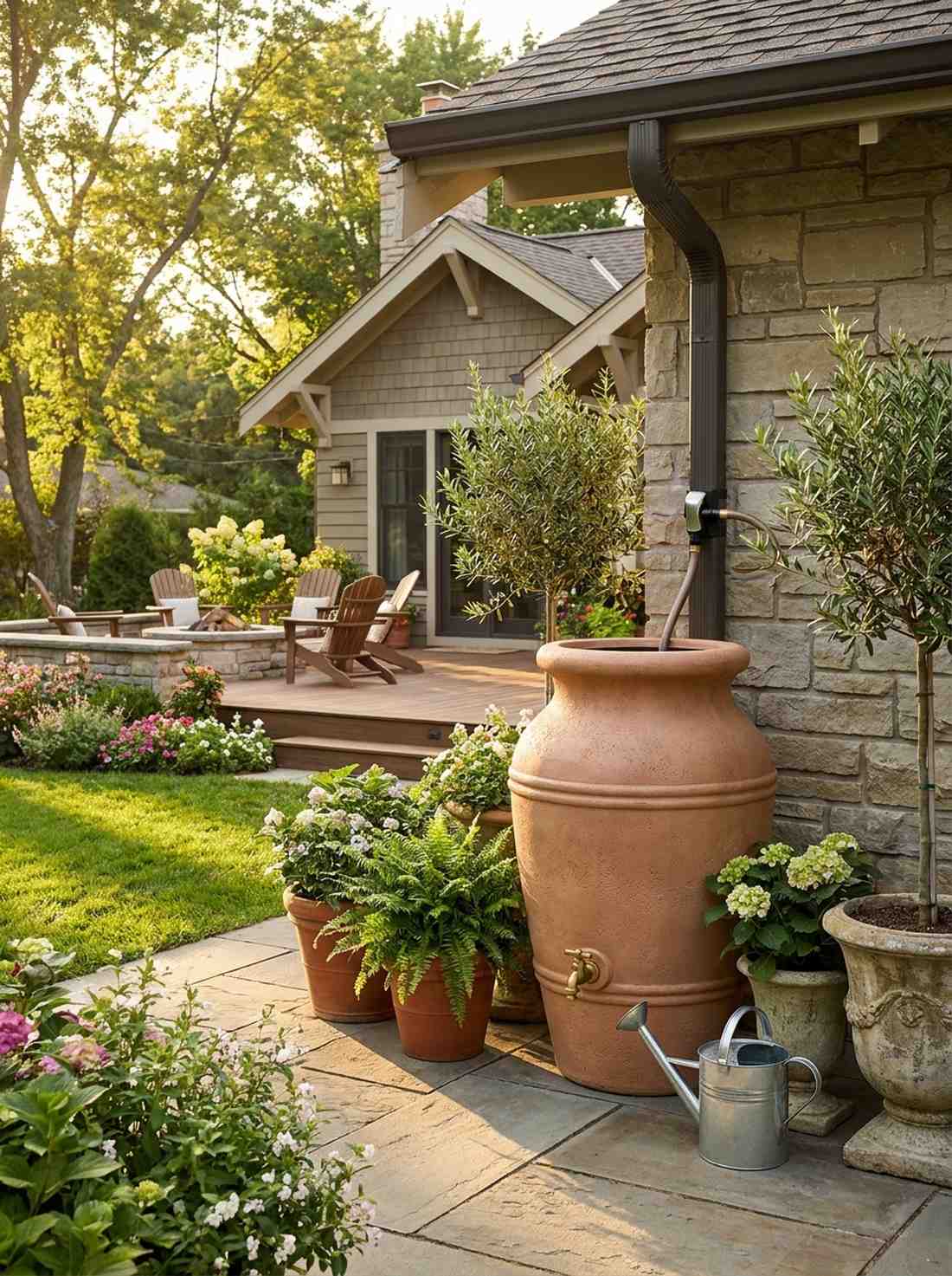 rainwater harvesting barrel systems