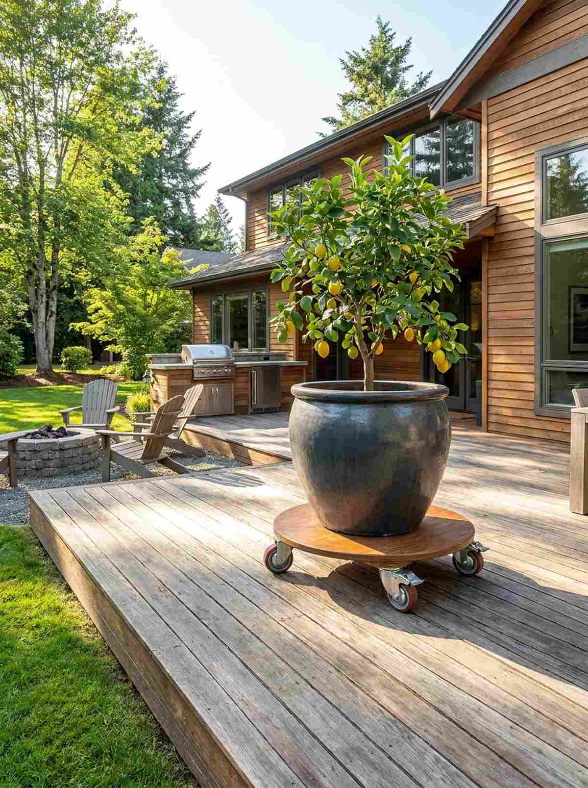 rolling planter carts