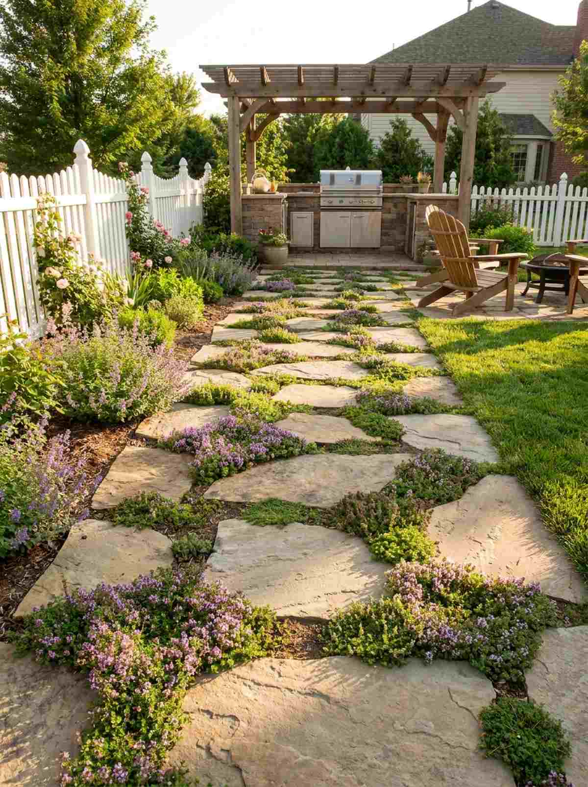 stepping stone herb paths
