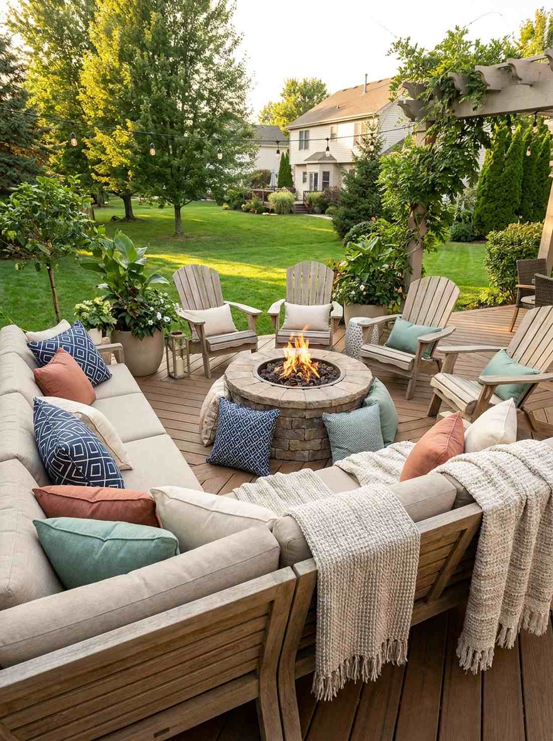 throw pillows and textiles