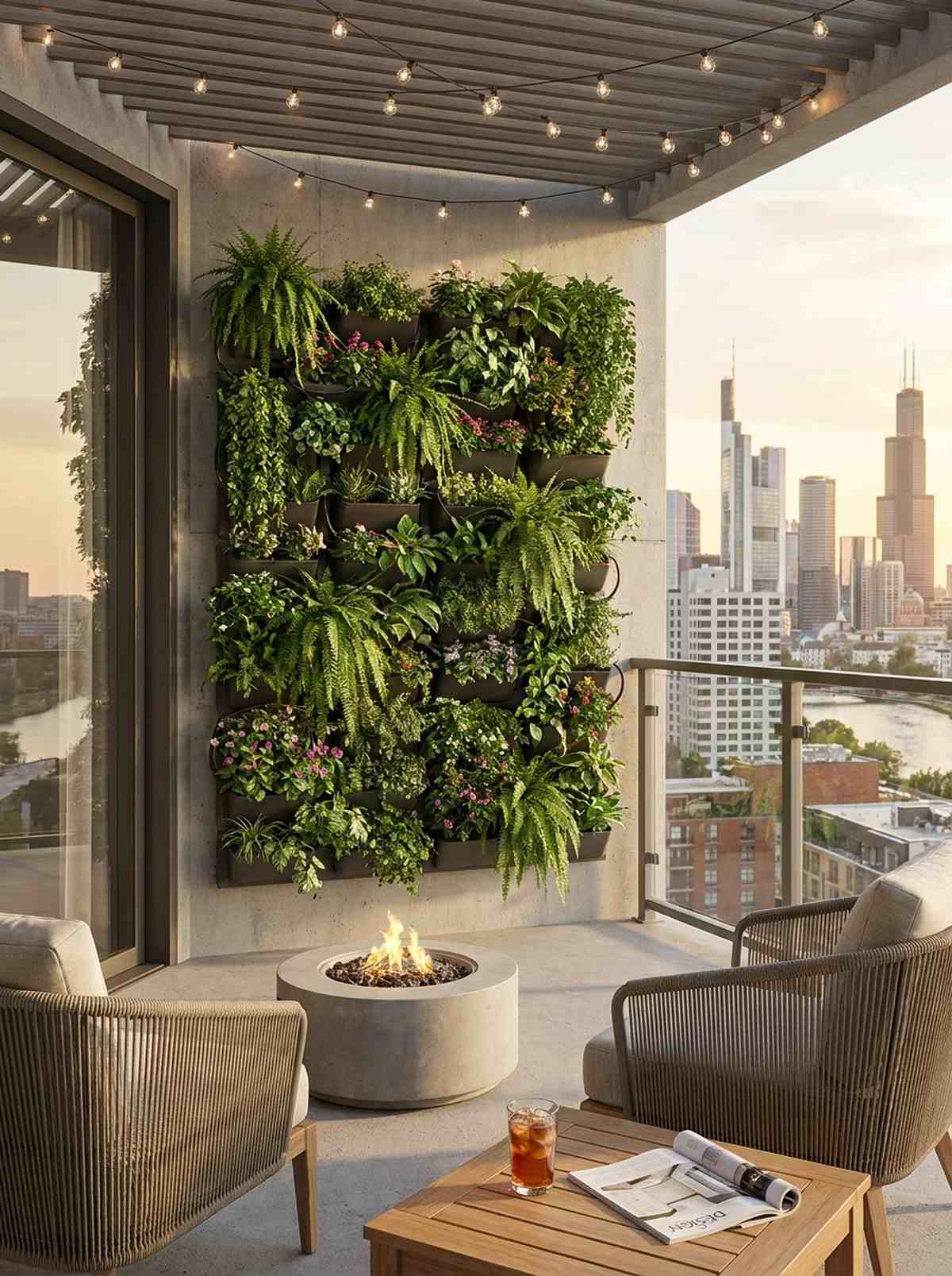vertical living wall