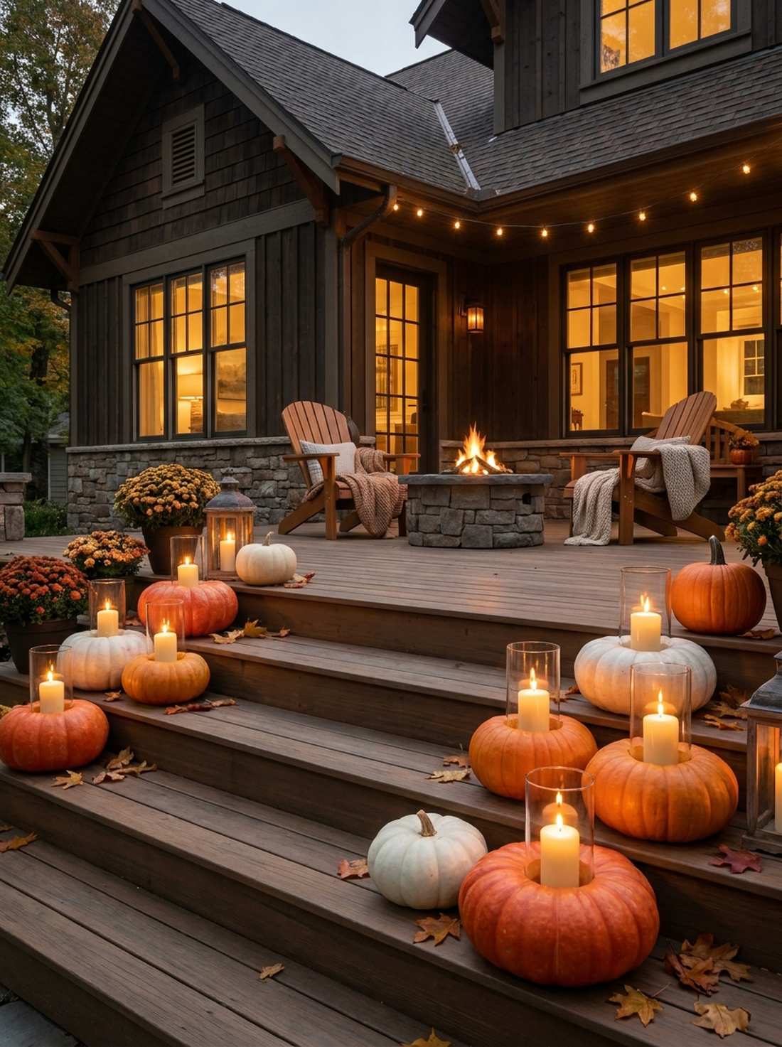 carved candle holders