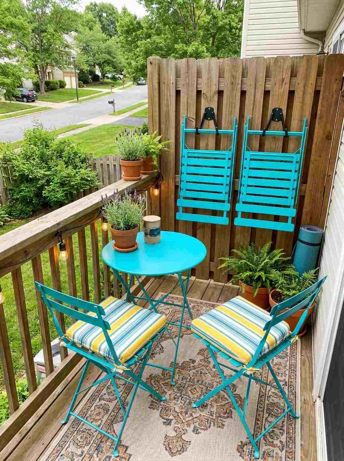 folding bistro sets