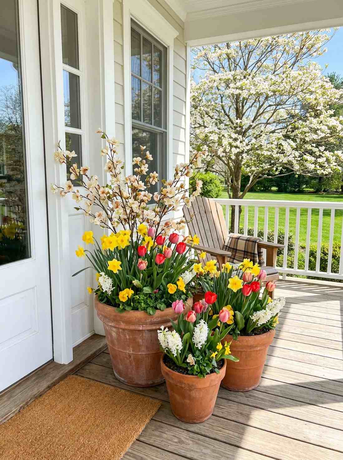 spring flowering displays