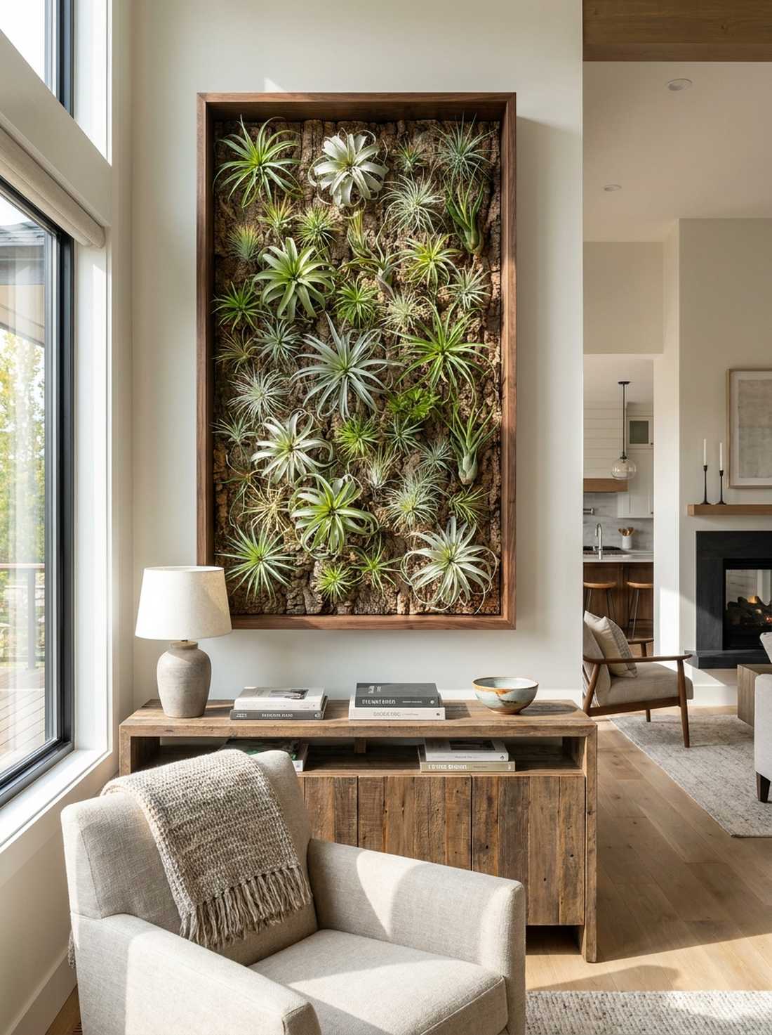 wall mounted shadow box garden