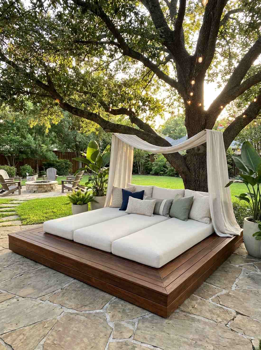 geometric daybed platforms
