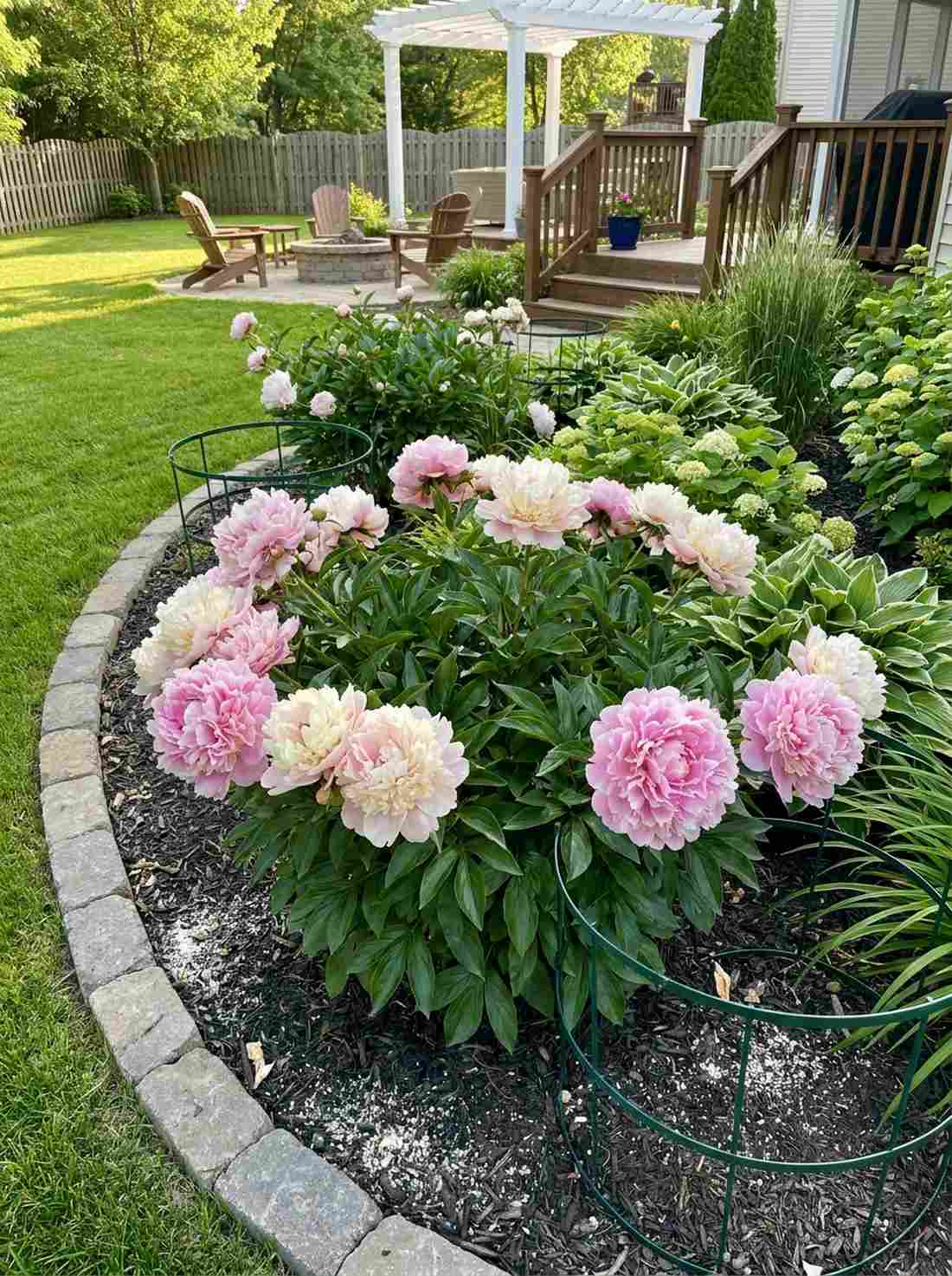 peony shrub layer foundation