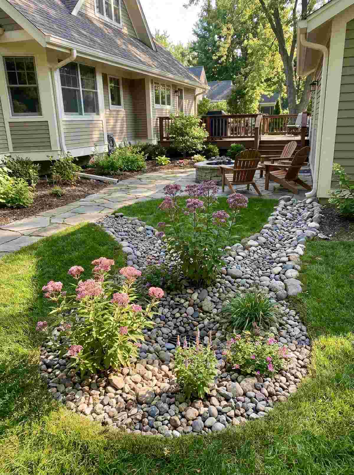 rain garden basin