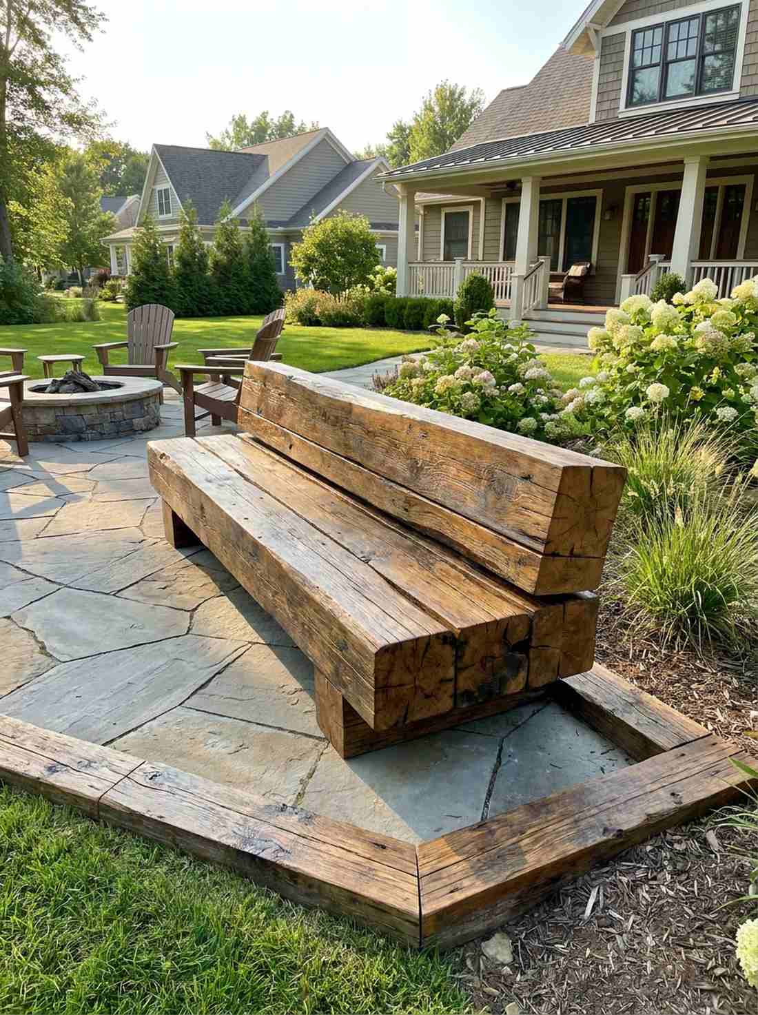 reclaimed timber features