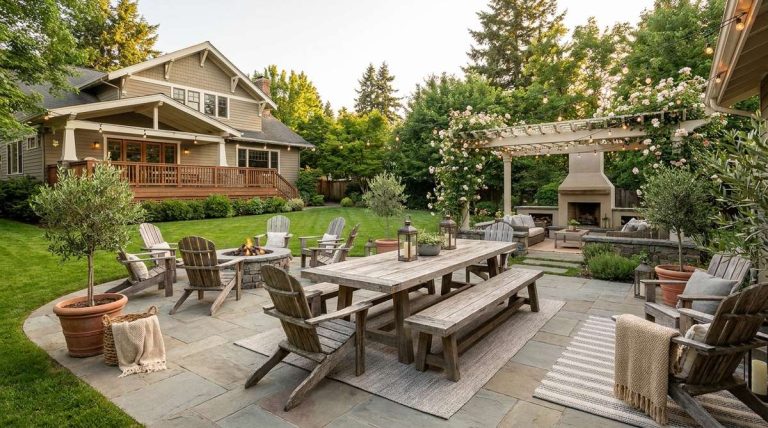 341 garden furniture rustic vertical