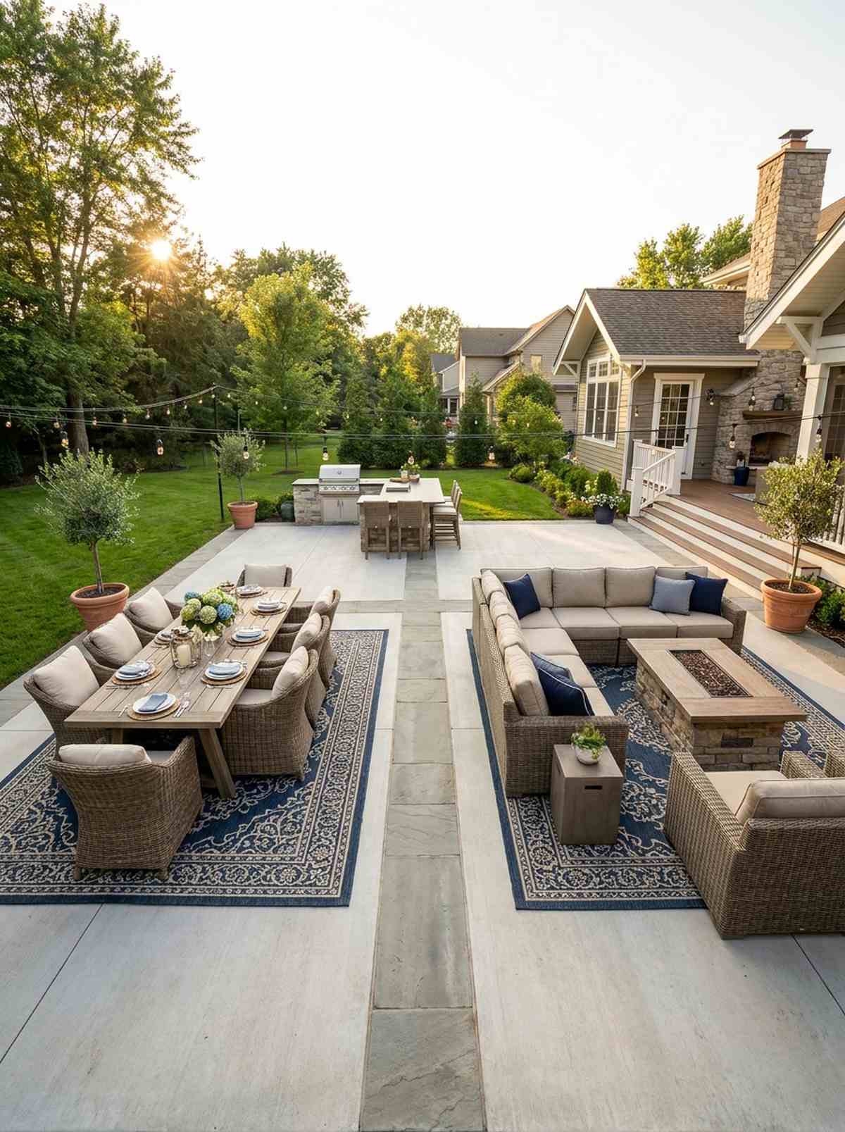 dining plus lounge zones