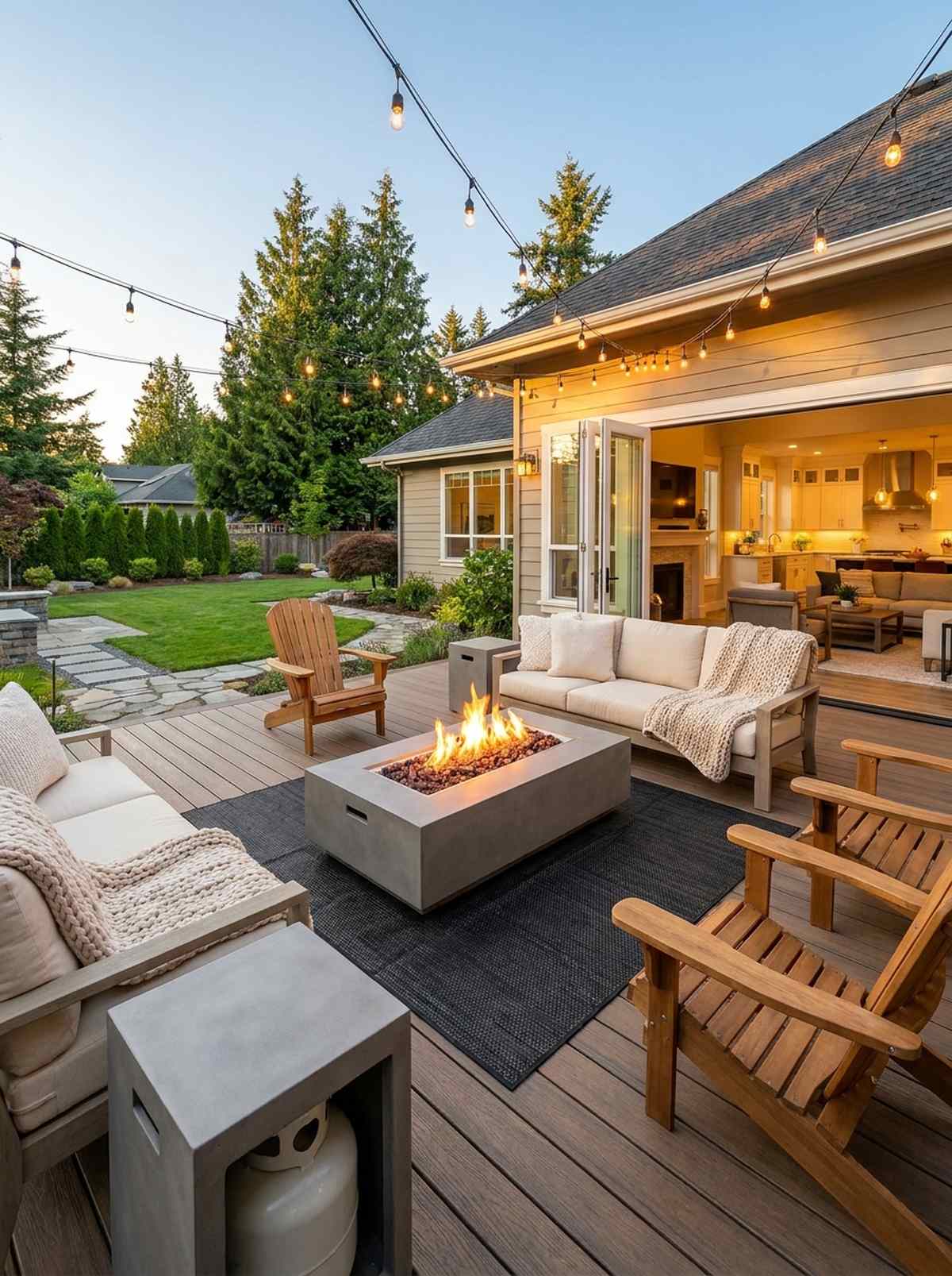fire feature focal point