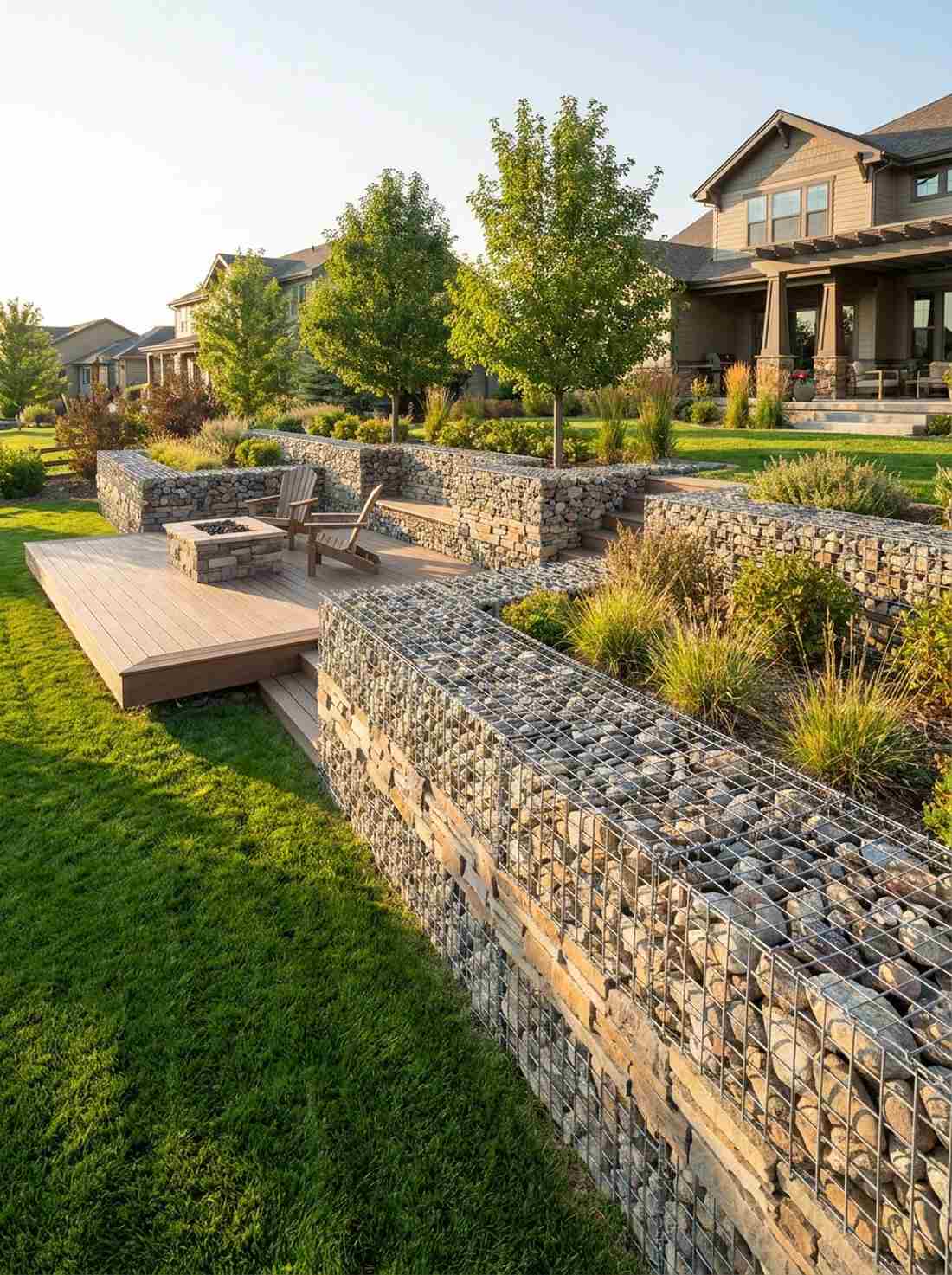 gabion wall structures