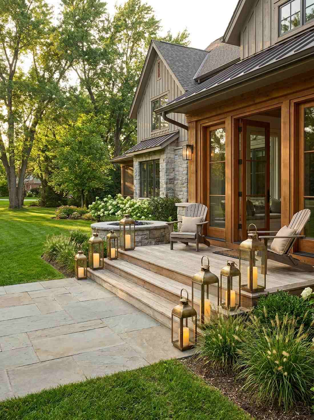 outdoor candle lanterns