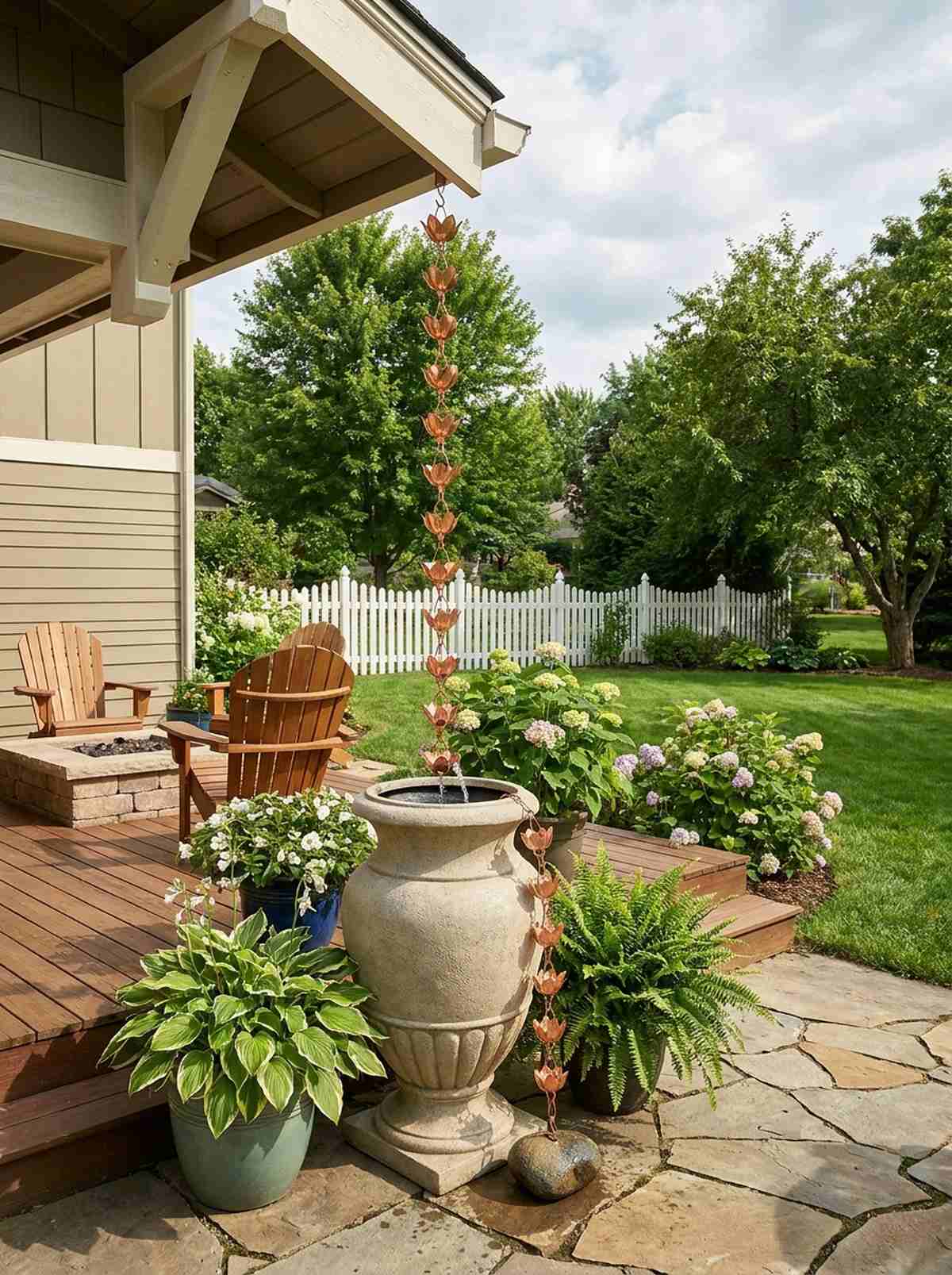 rain water harvesting features
