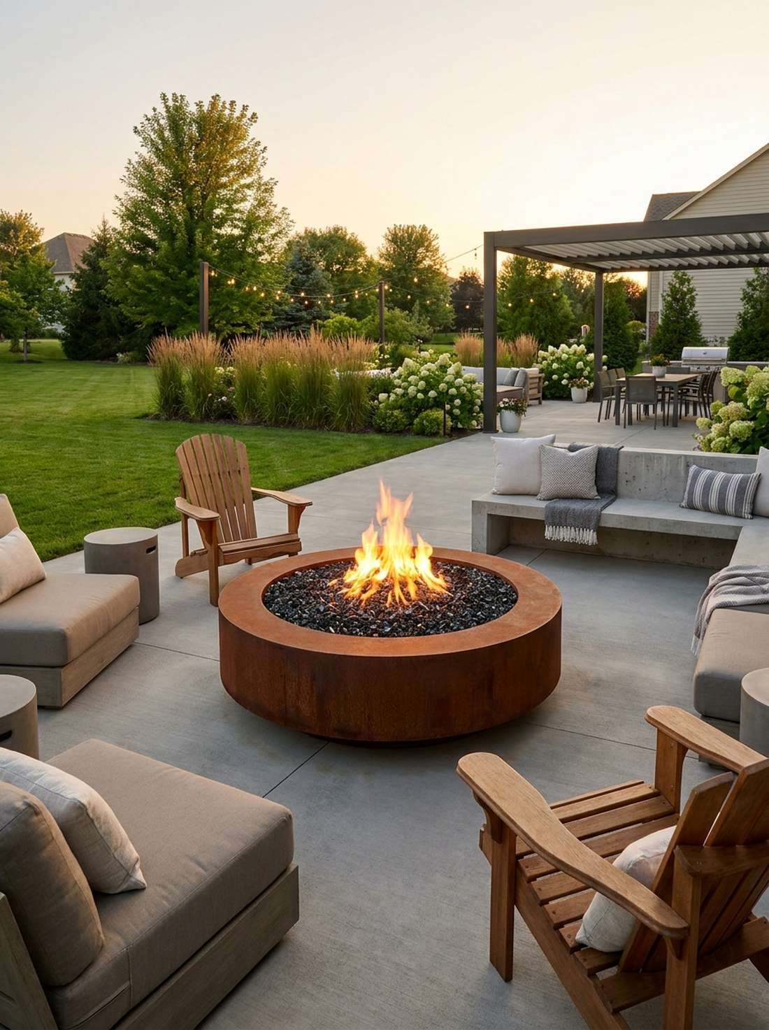 steel fire bowls