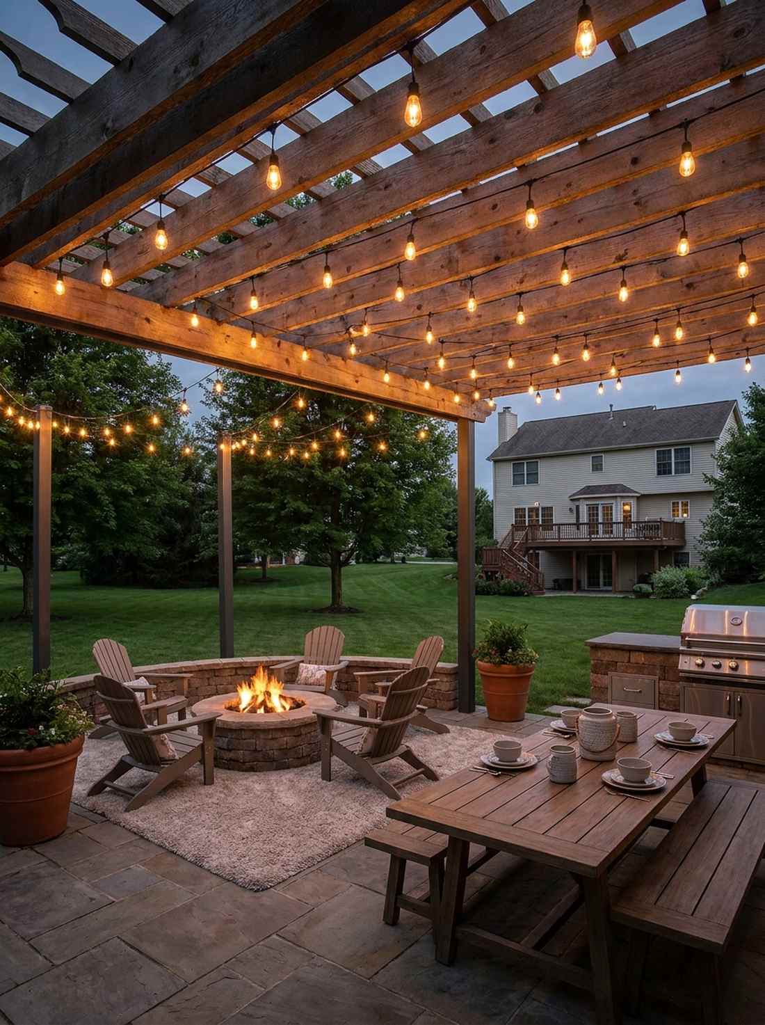 string light canopy