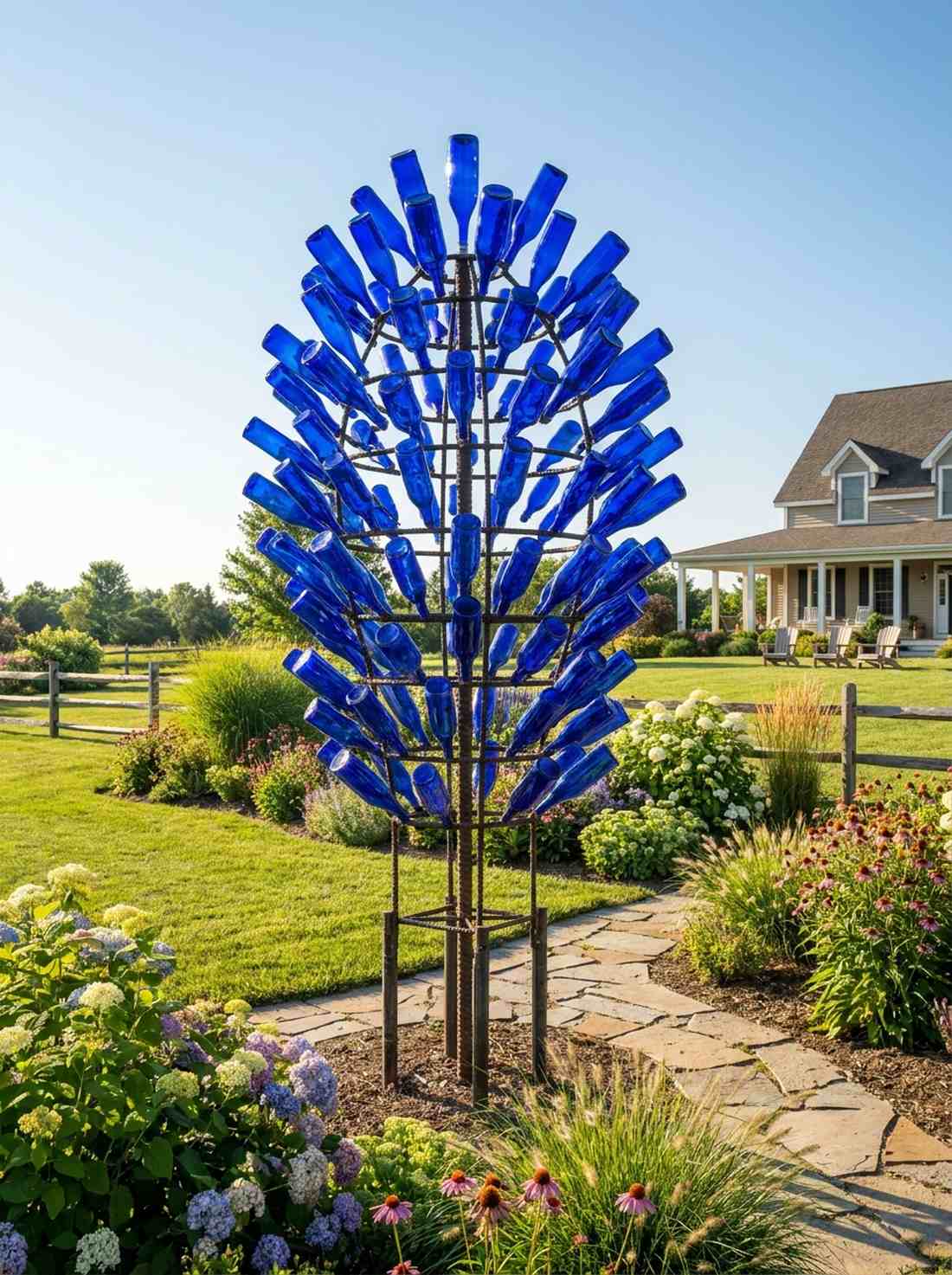 glass bottle trees