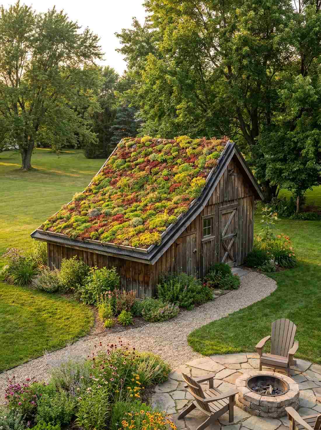 living roof structures