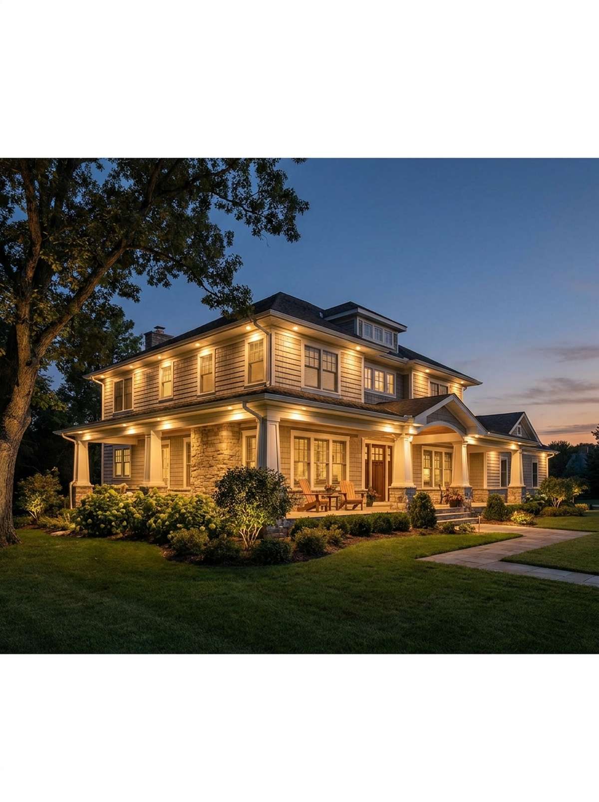 soffit downlighting